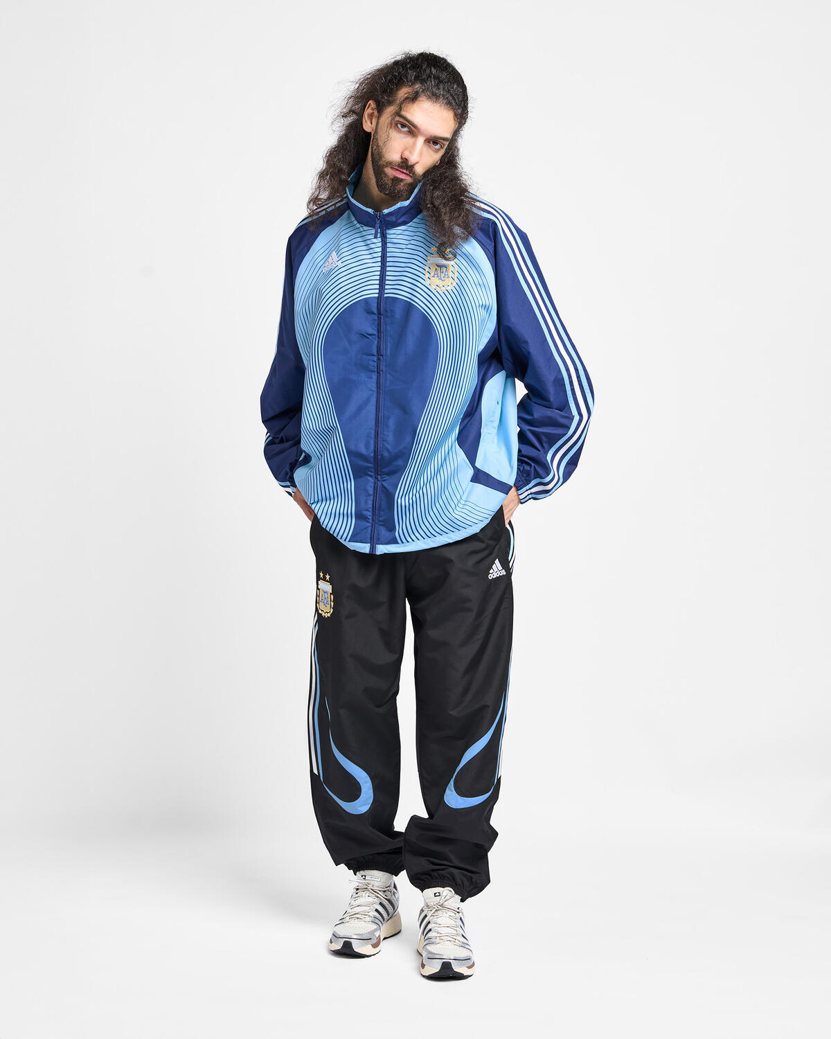adidas Argentina Away Track Top Dark Blue Men JZ2214