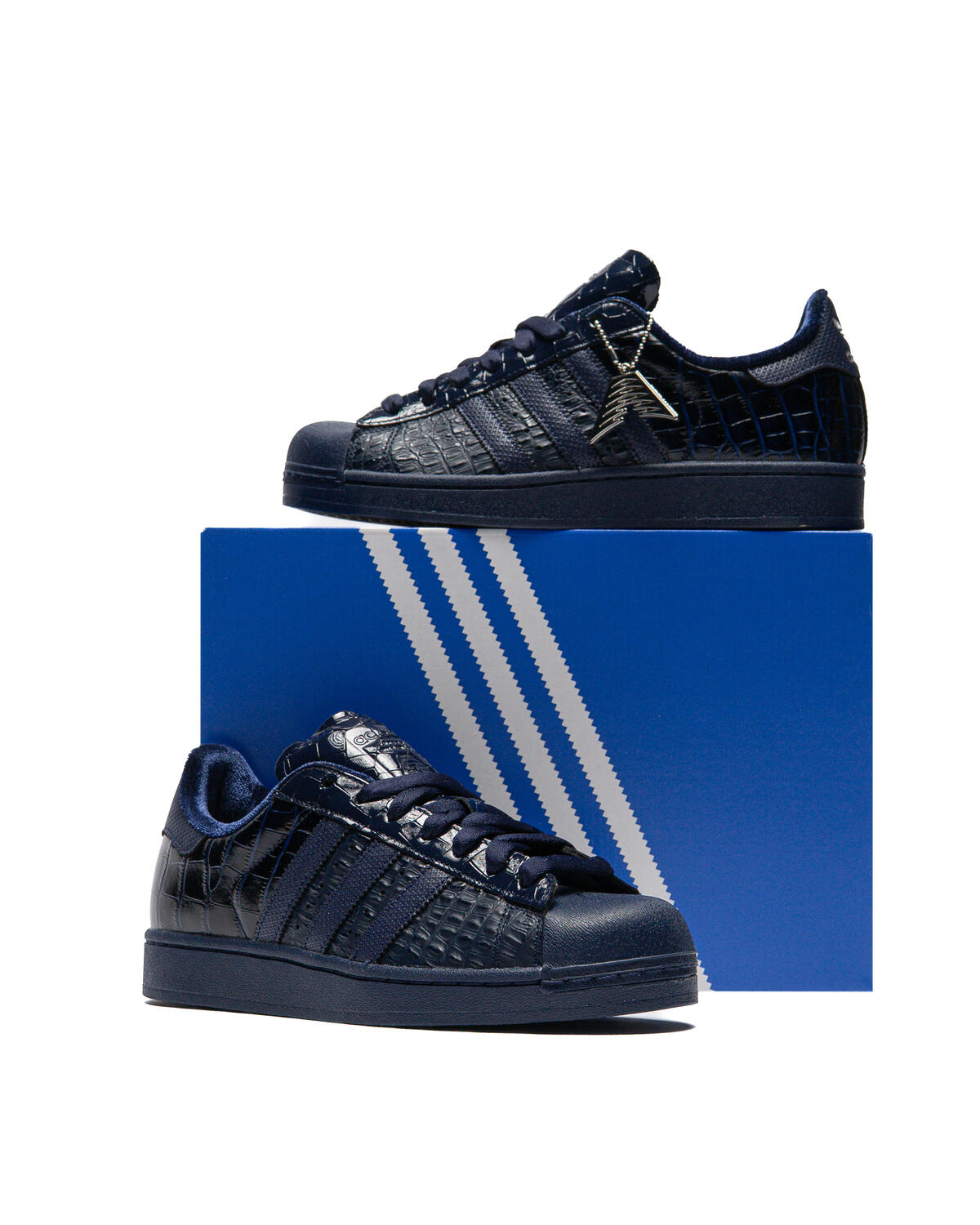 Adidas x Anthony Edwards Superstar 'Navy Croc' - Image 20