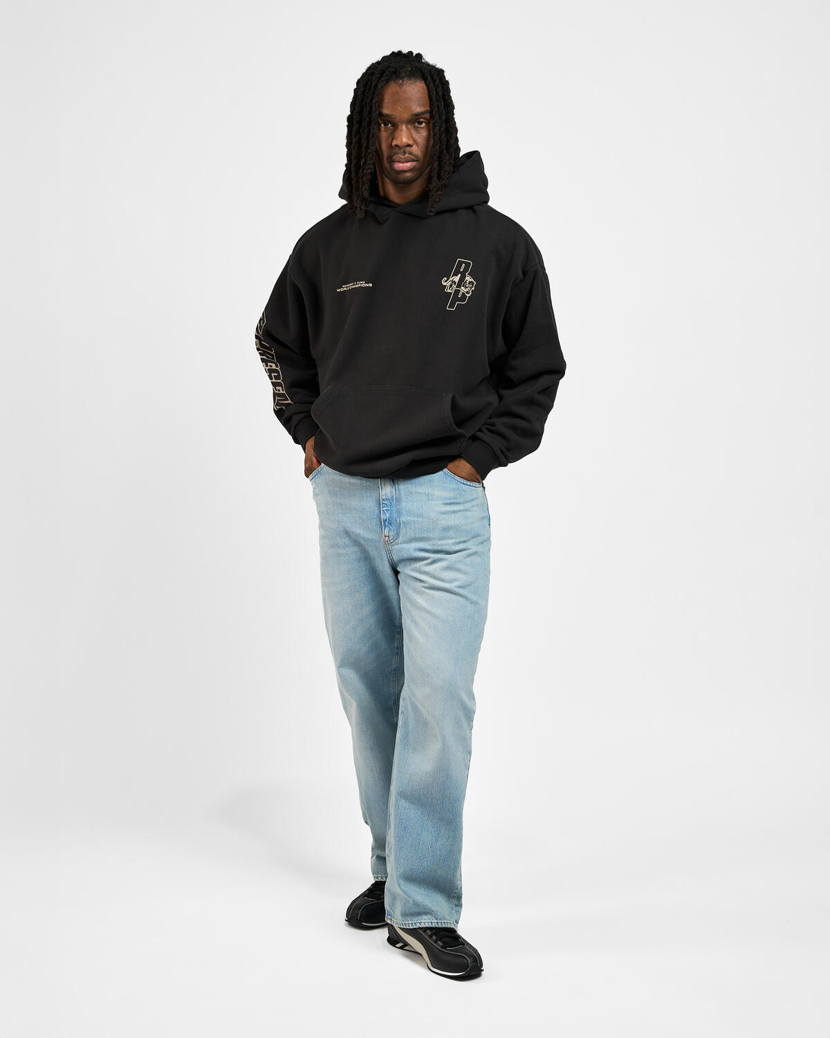 PUMA x Represent Oversized Hoodie - Puma Black - Image 7