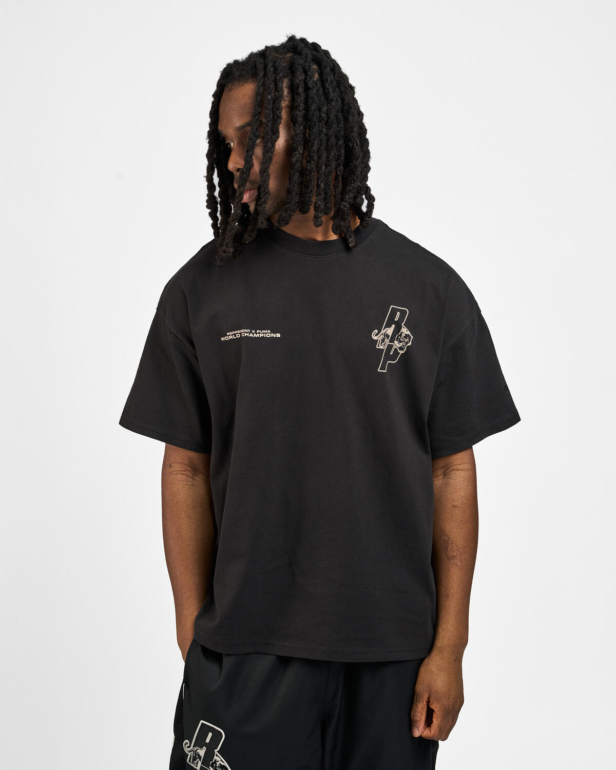 PUMA x Represent S/S Tee - Puma Black - Image 4
