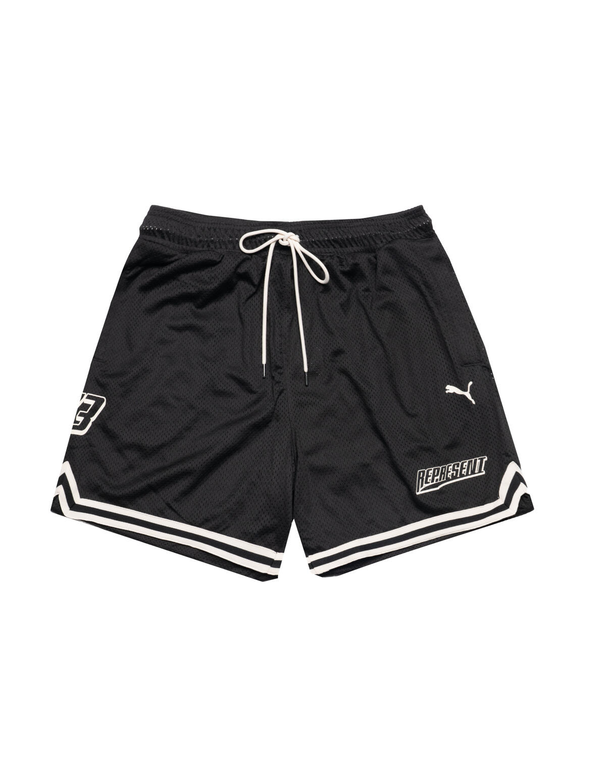 PUMA x Represent Oversized Short - Puma Black - Image 8