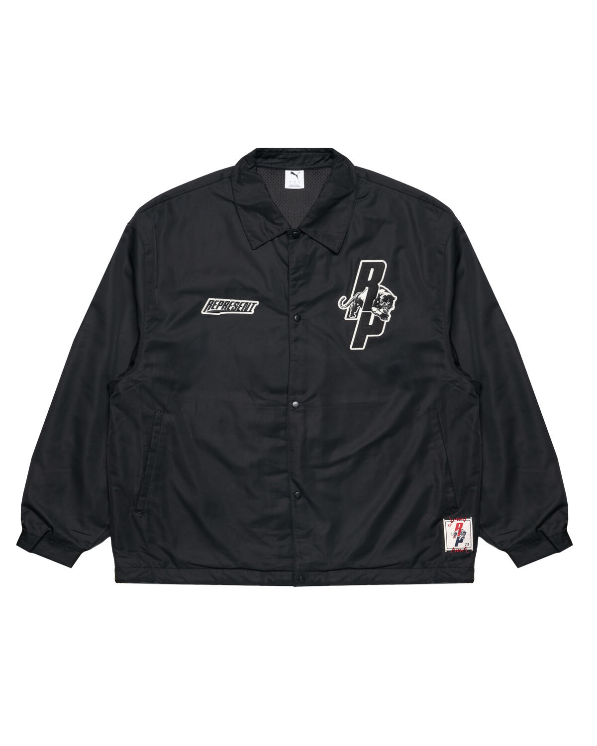 PUMA x Represent Coaches Jacket - Puma Black
