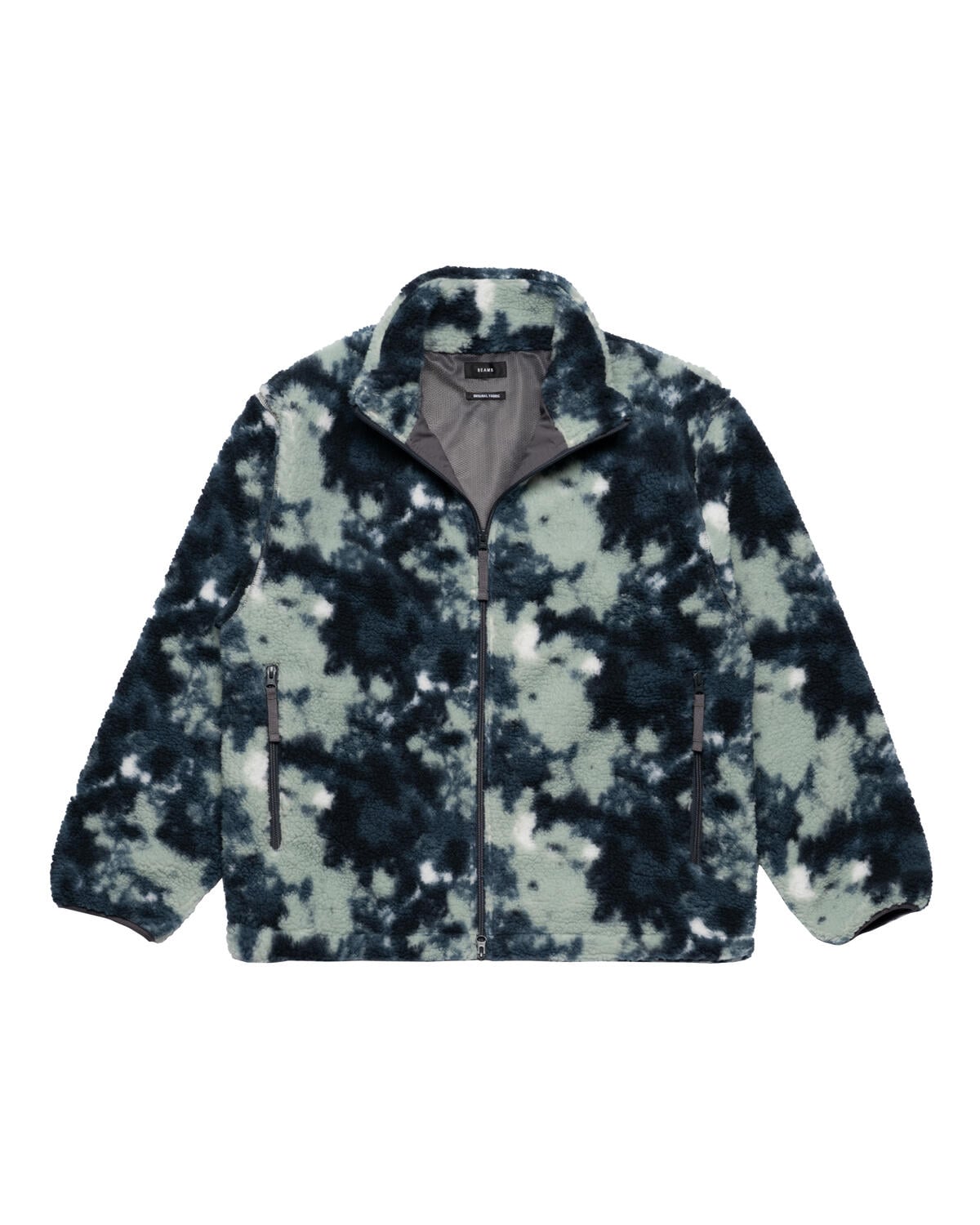 Beams Print Boa Blouson