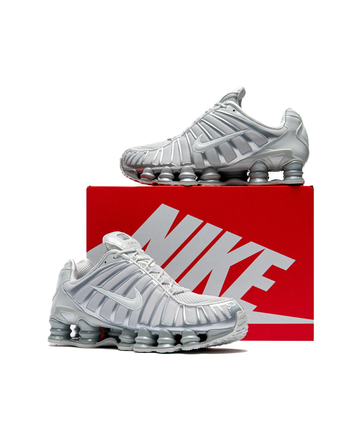 Nike Shox TL 'Photon Dust / Metallic Silver' (Women's) - Image 11