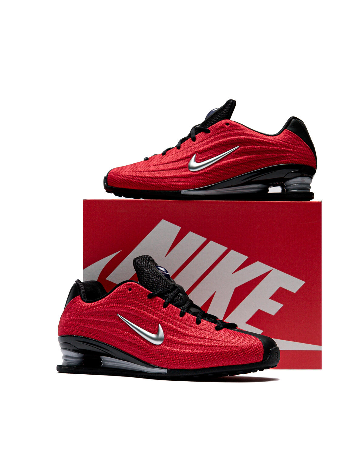 Nike Shox Z Fire Red/Metallic Silver/Black (Women's) - Image 21