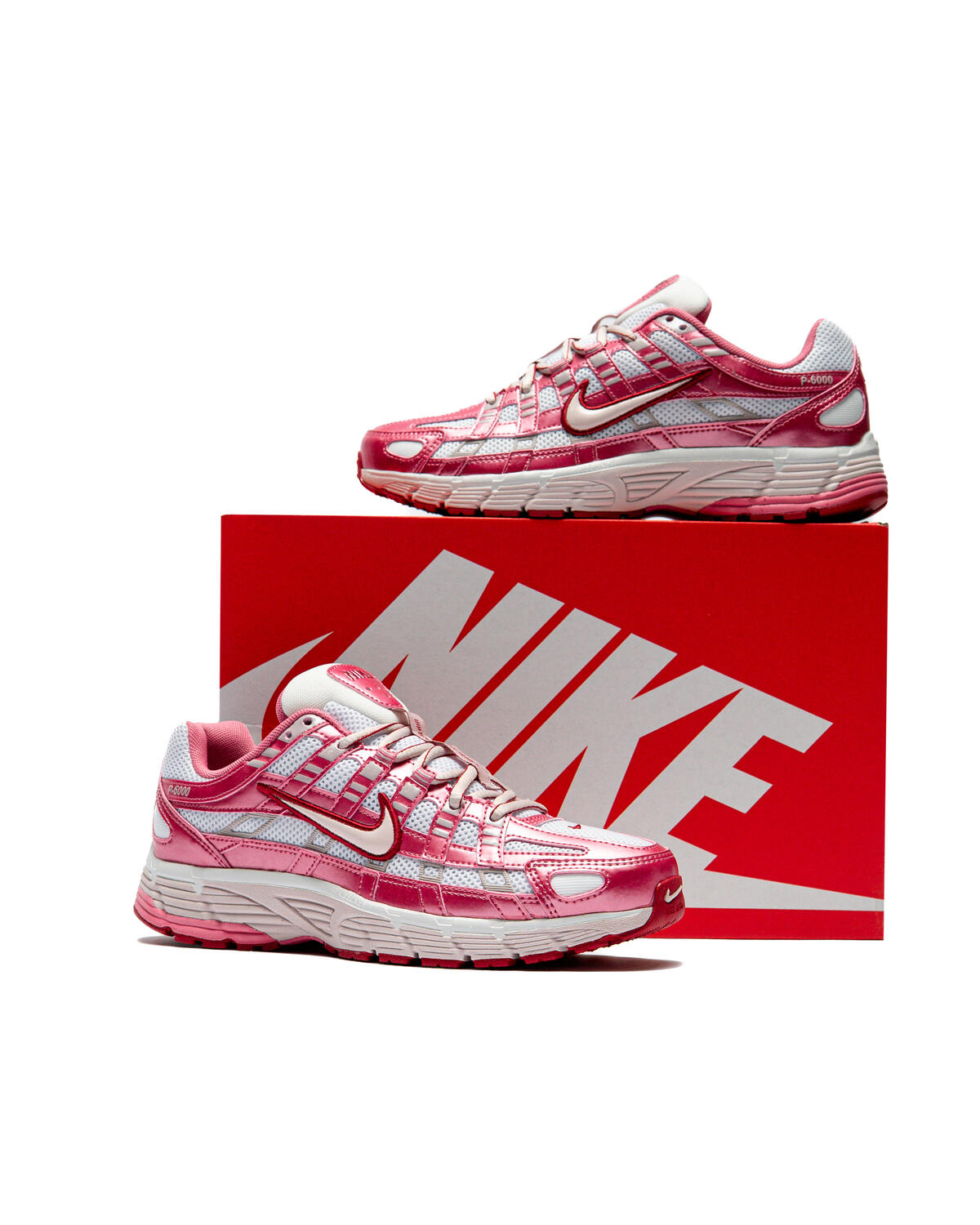 Nike P-6000 'Summit White Slit Red' (Women's) - Image 22