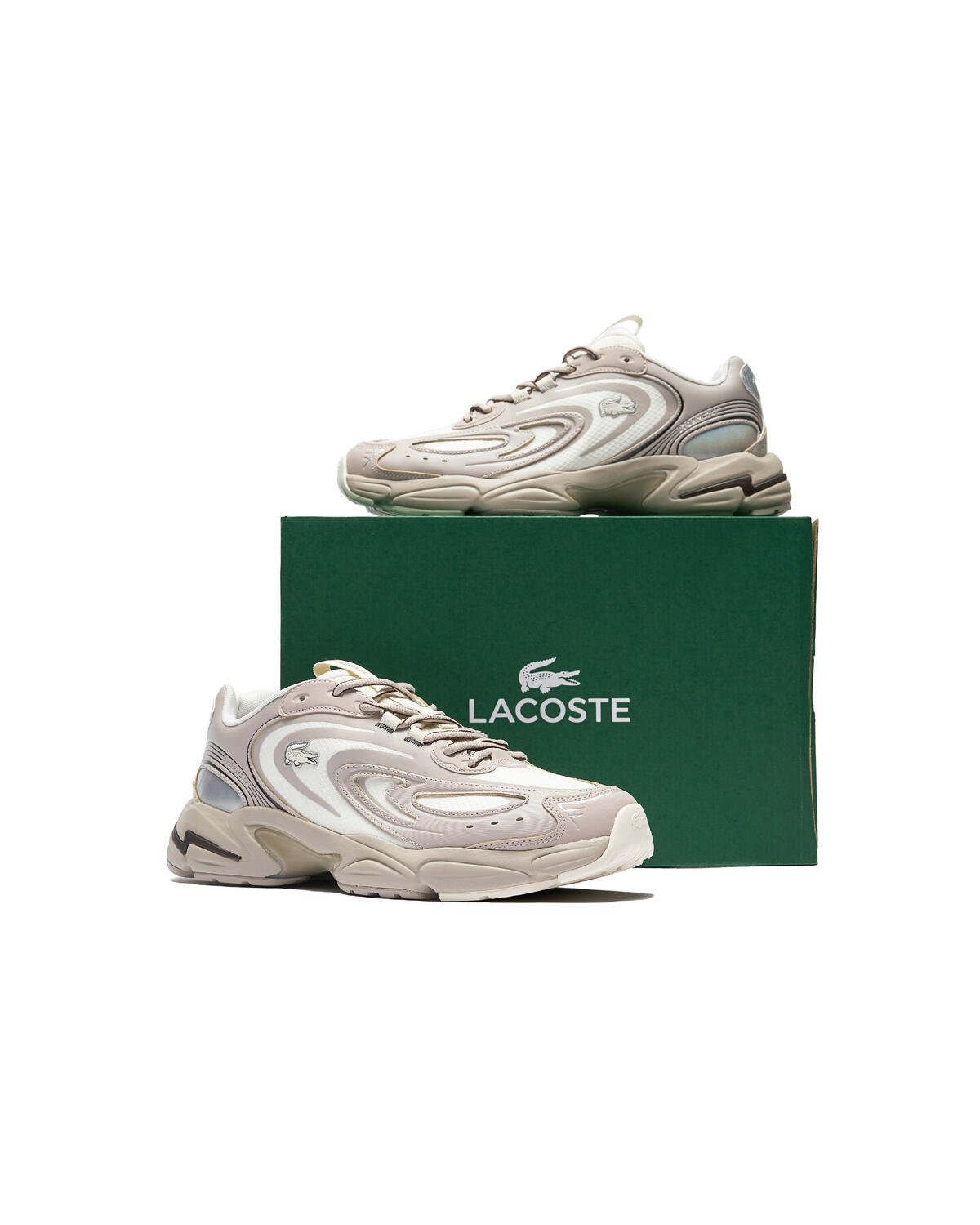 Lacoste Storm 96 Beige / Grey - Image 6