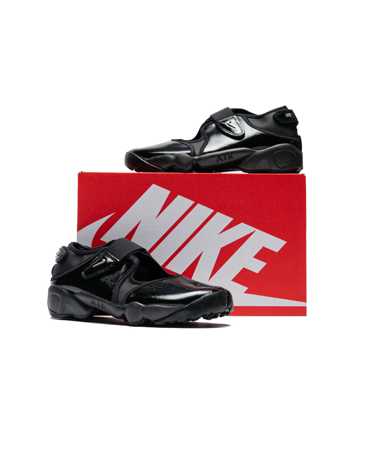 Nike Air Rift W - Black/Metallic Silver-Black (Women's) - Image 6