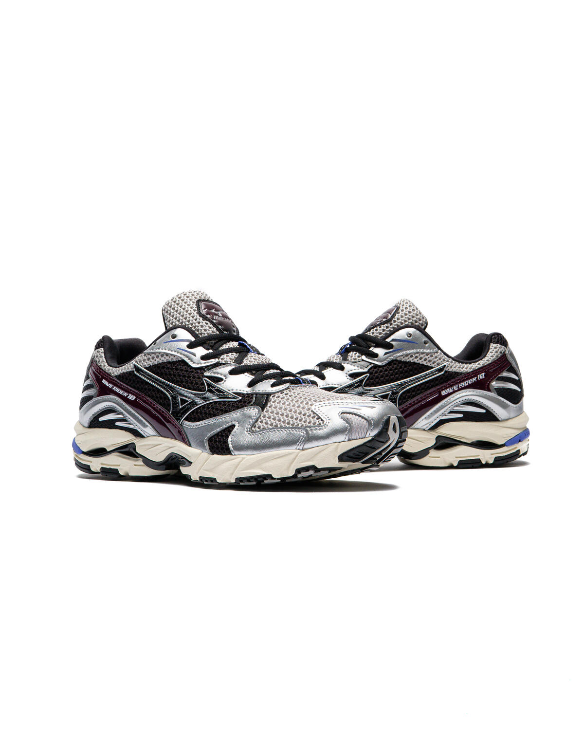 Mizuno Wave Rider 10 Sport Harbor Mist / Black / Fig - Image 11