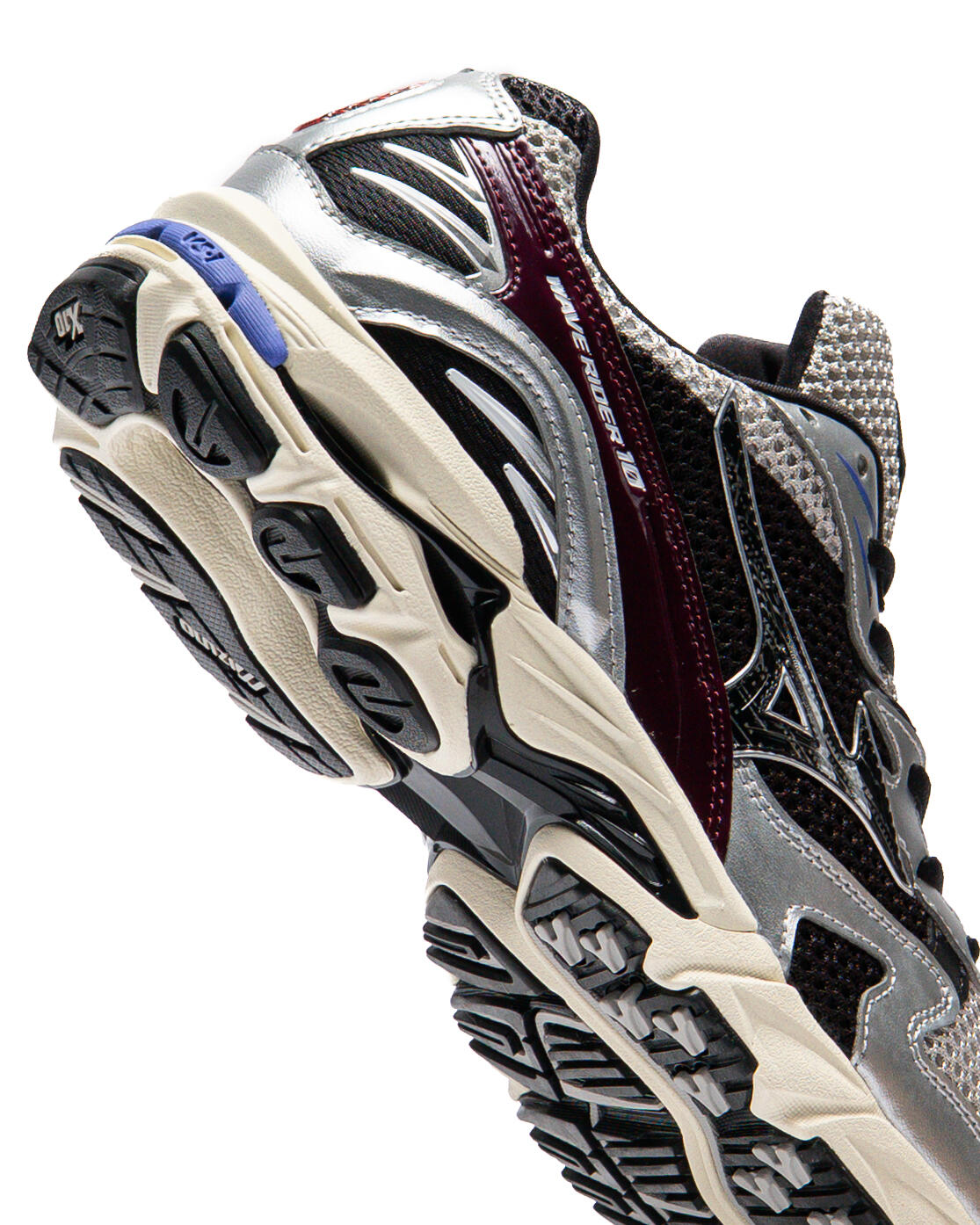 Mizuno Wave Rider 10 Sport Harbor Mist / Black / Fig - Image 13