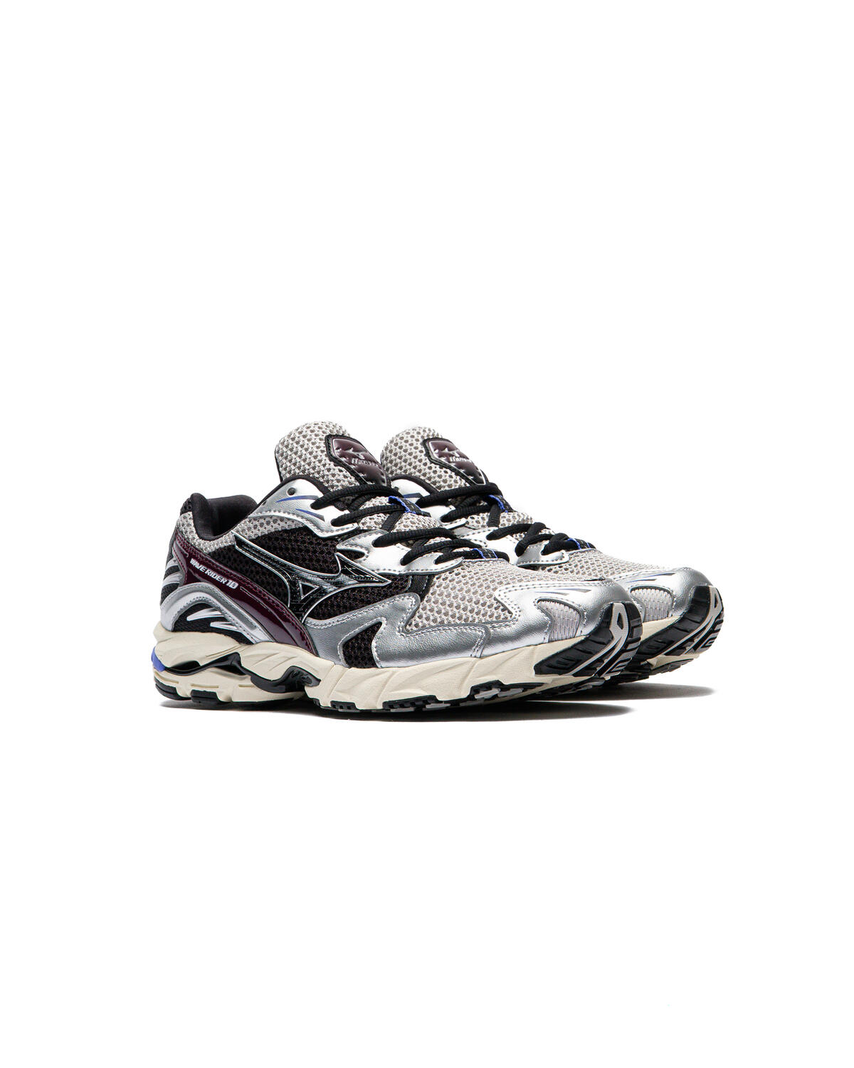 Mizuno Wave Rider 10 Sport Harbor Mist / Black / Fig - Image 9
