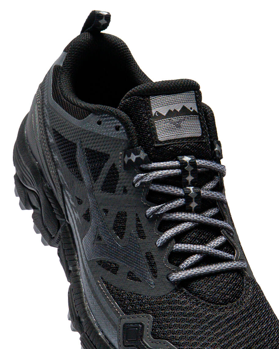 MIZUNO WAVE DAICHI LS BLACK/SILVER/METALLIC GREY - Image 7