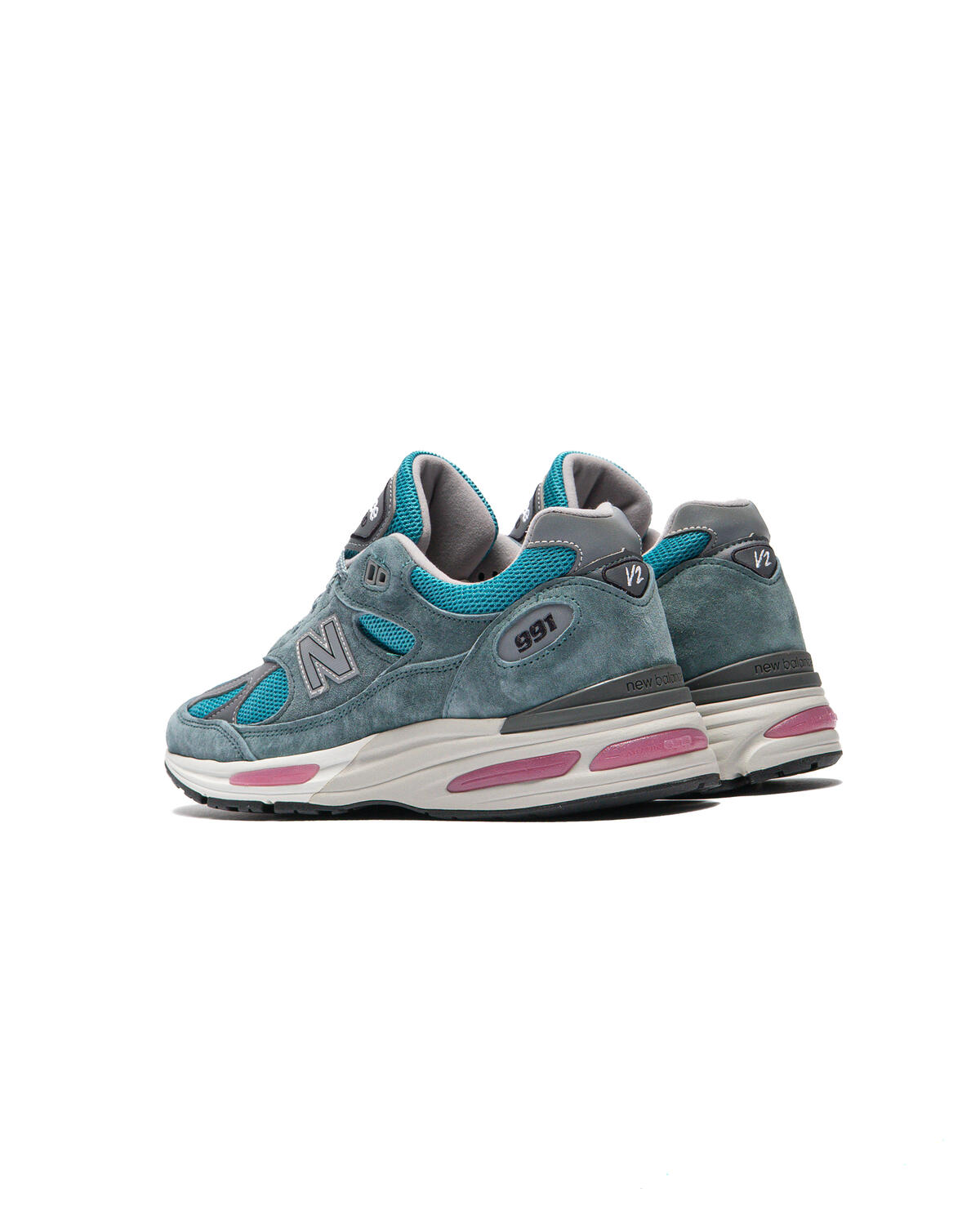 New Balance Made In UK 991v2 Porcelain Green - Image 22