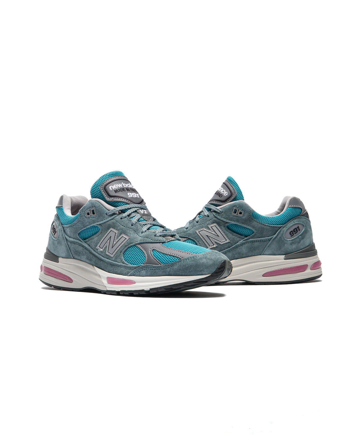 New Balance Made In UK 991v2 Porcelain Green - Image 23