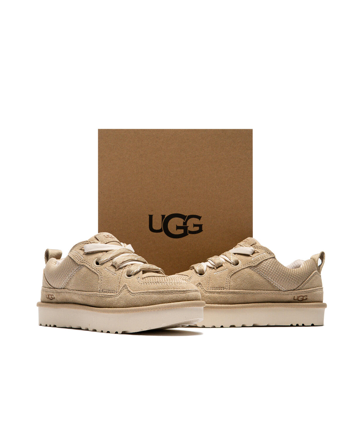 Ugg Boots Women's Lo Lowmel White/Mustard Seed - Image 15