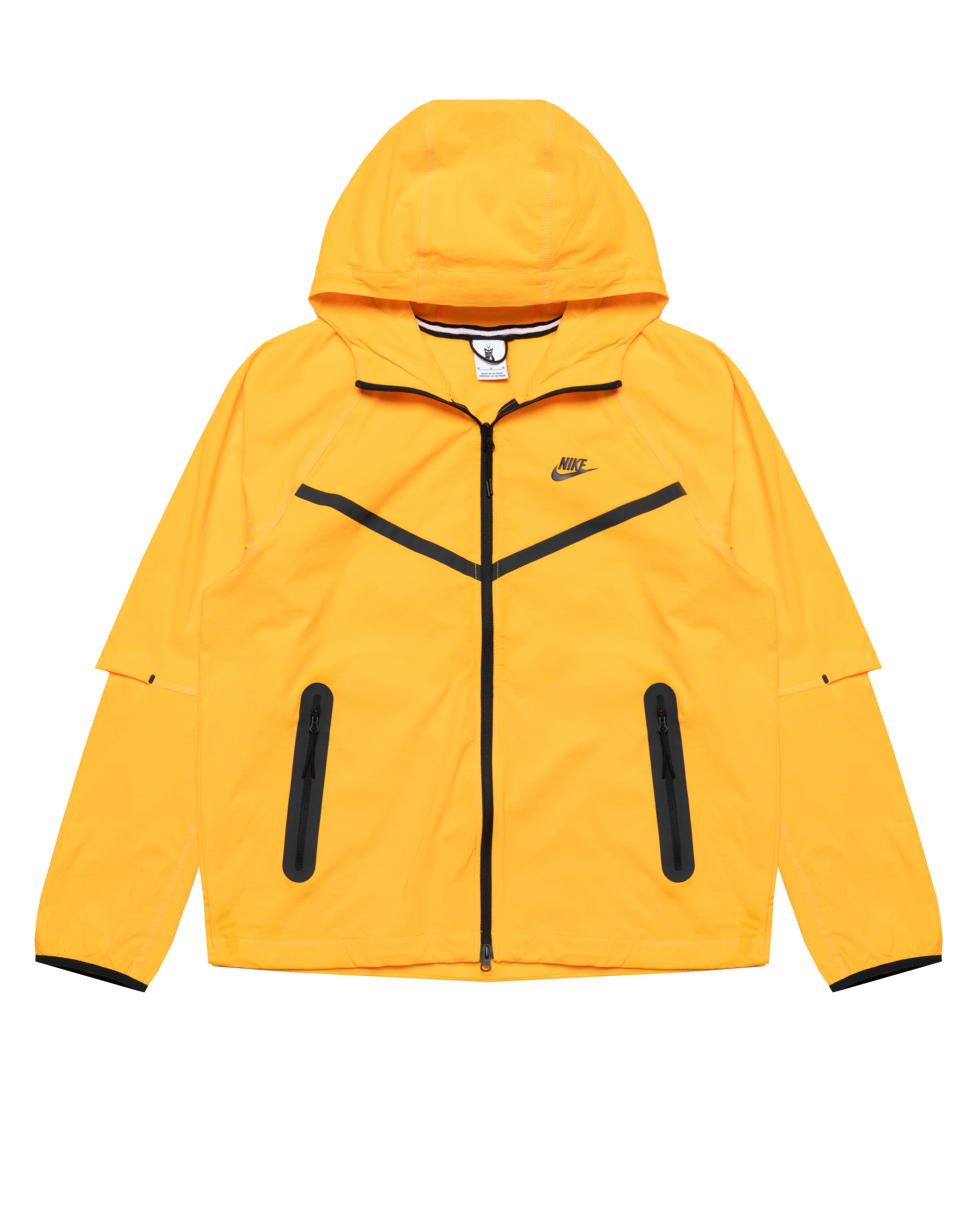 nike jdi tape jacket yellow