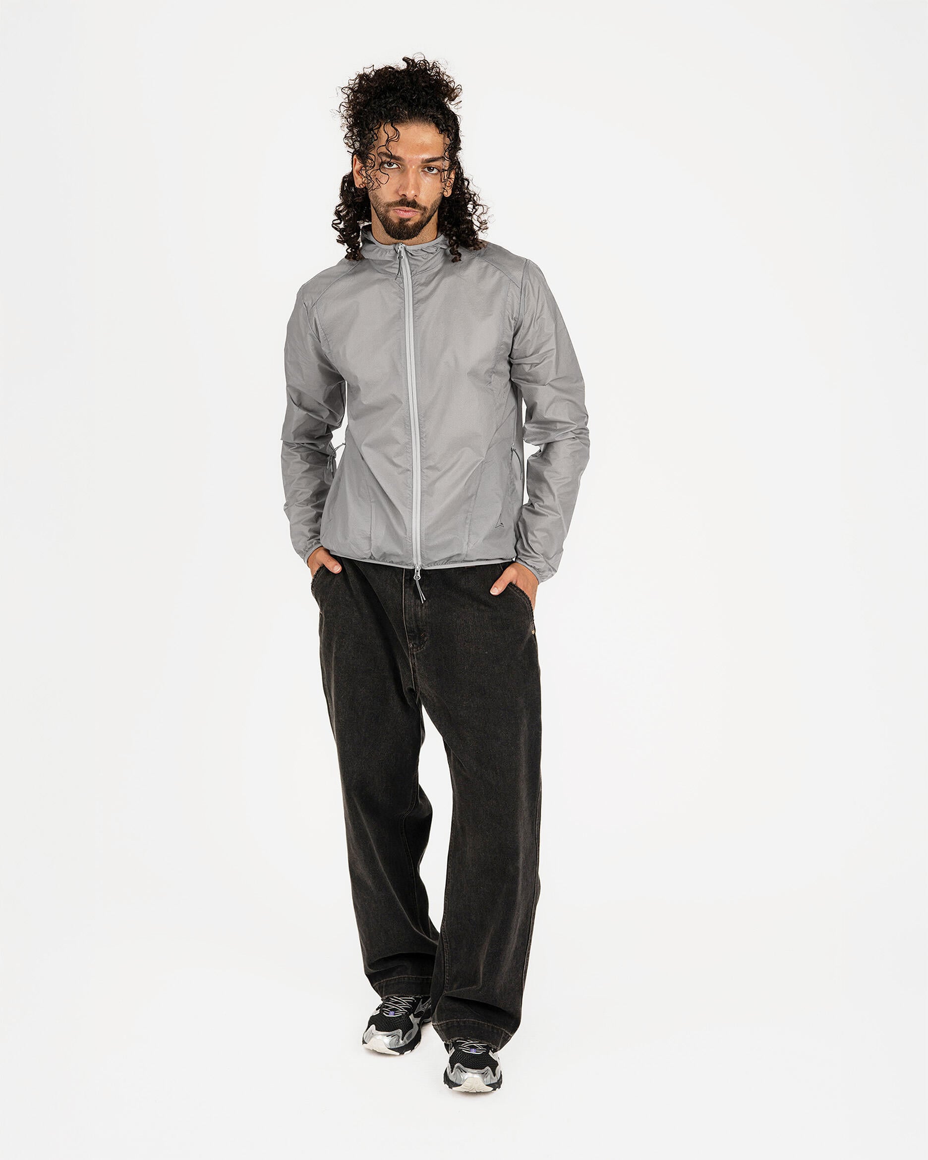 ROA Hue Packable Wind Jacket | RBMW0538FA355-GRY0001 | AFEW STORE