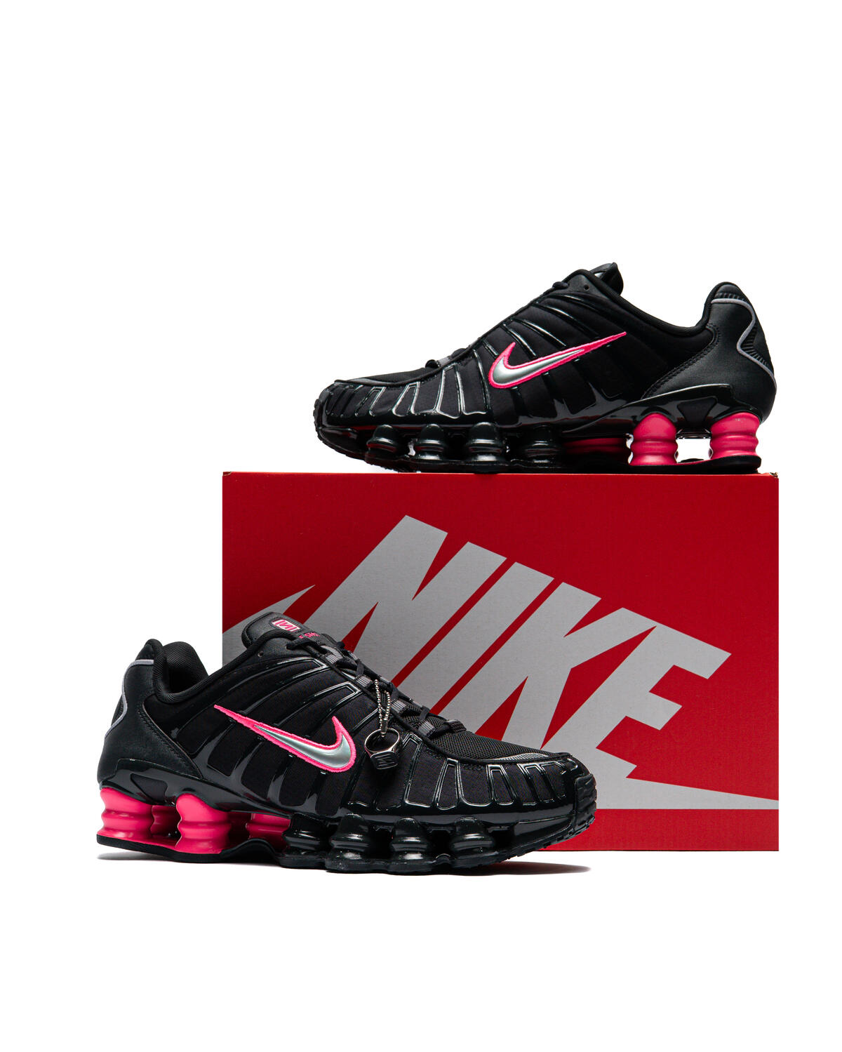 Nike Shox TL 'Off Noir / Hyper Pink' (Women's) - Image 6