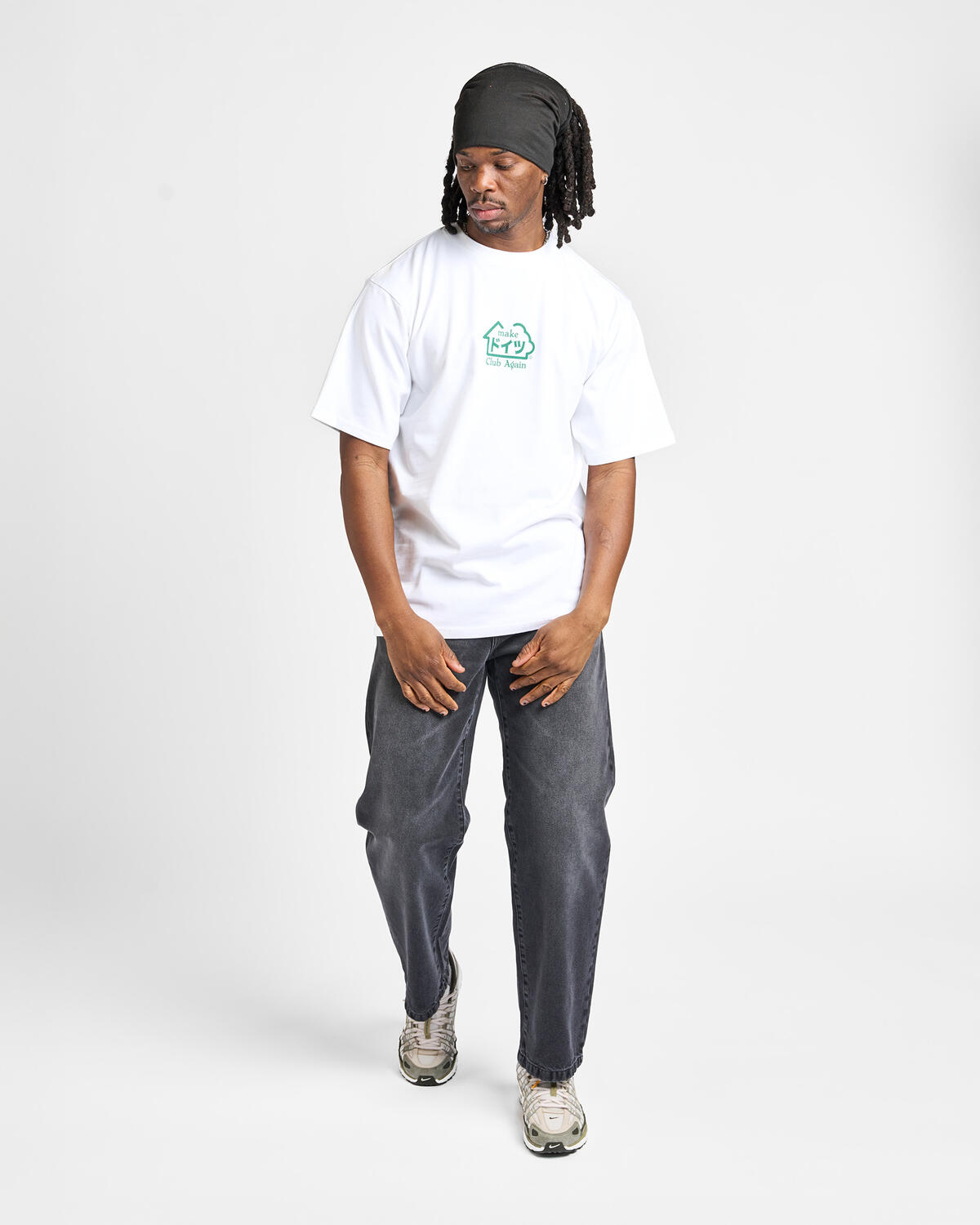 Afew Goods x Atone CLUB Again x Atone CLUB TEE White - Image 3