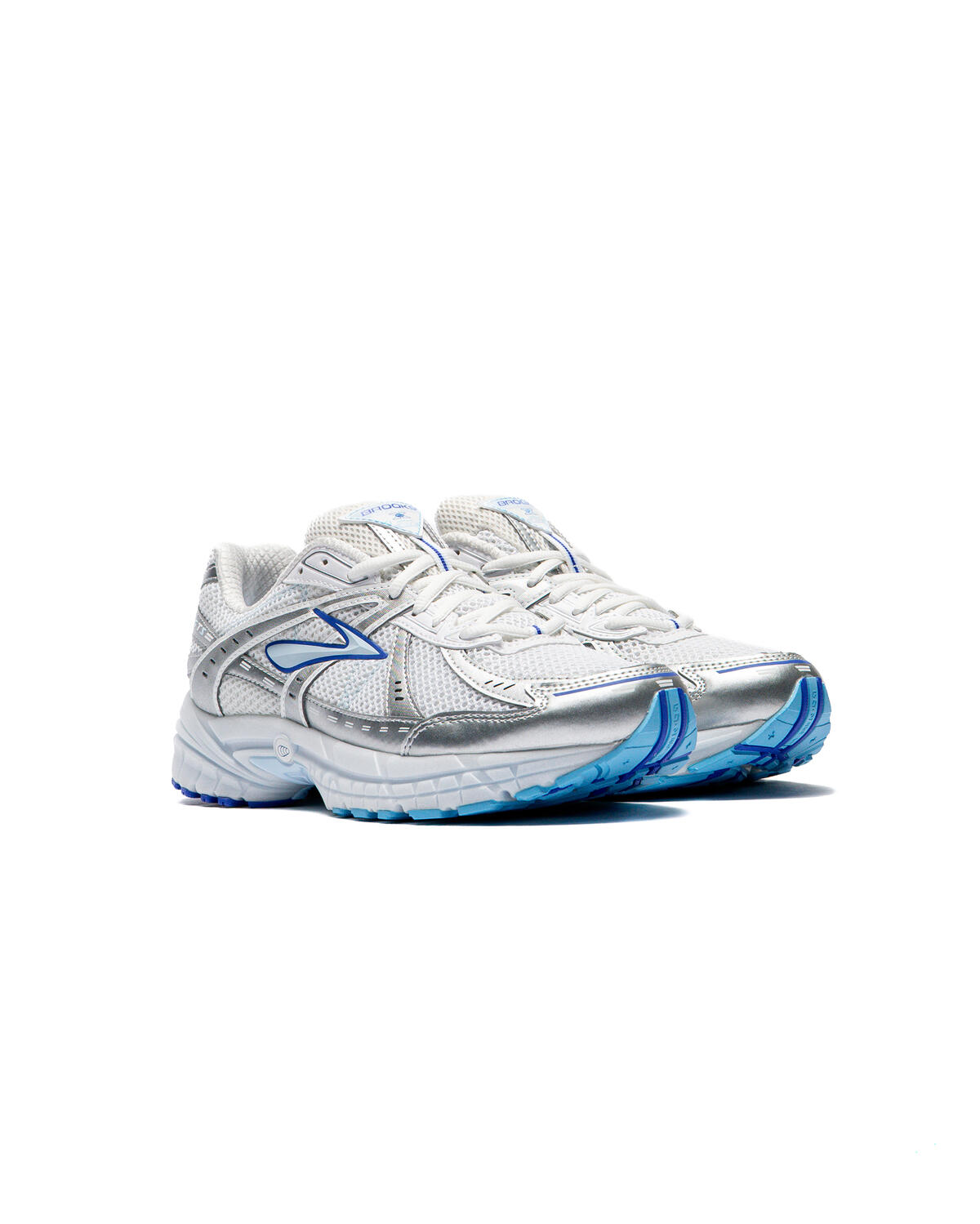 Brooks Adrenaline GTS 10 White Dazzling Blue Breeze - Image 9