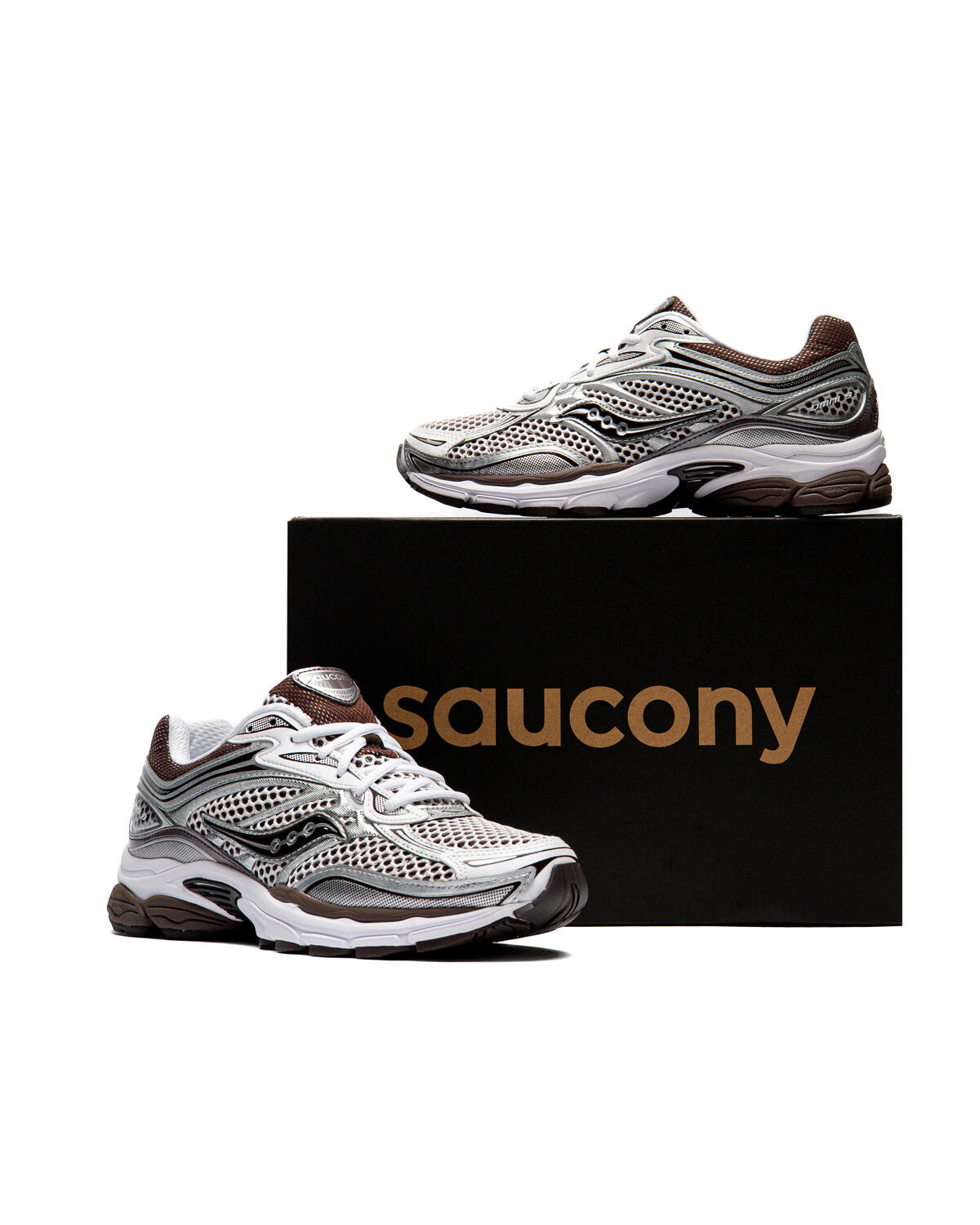 Saucony ProgridOmni 9 white brown S70739-57 - Image 19