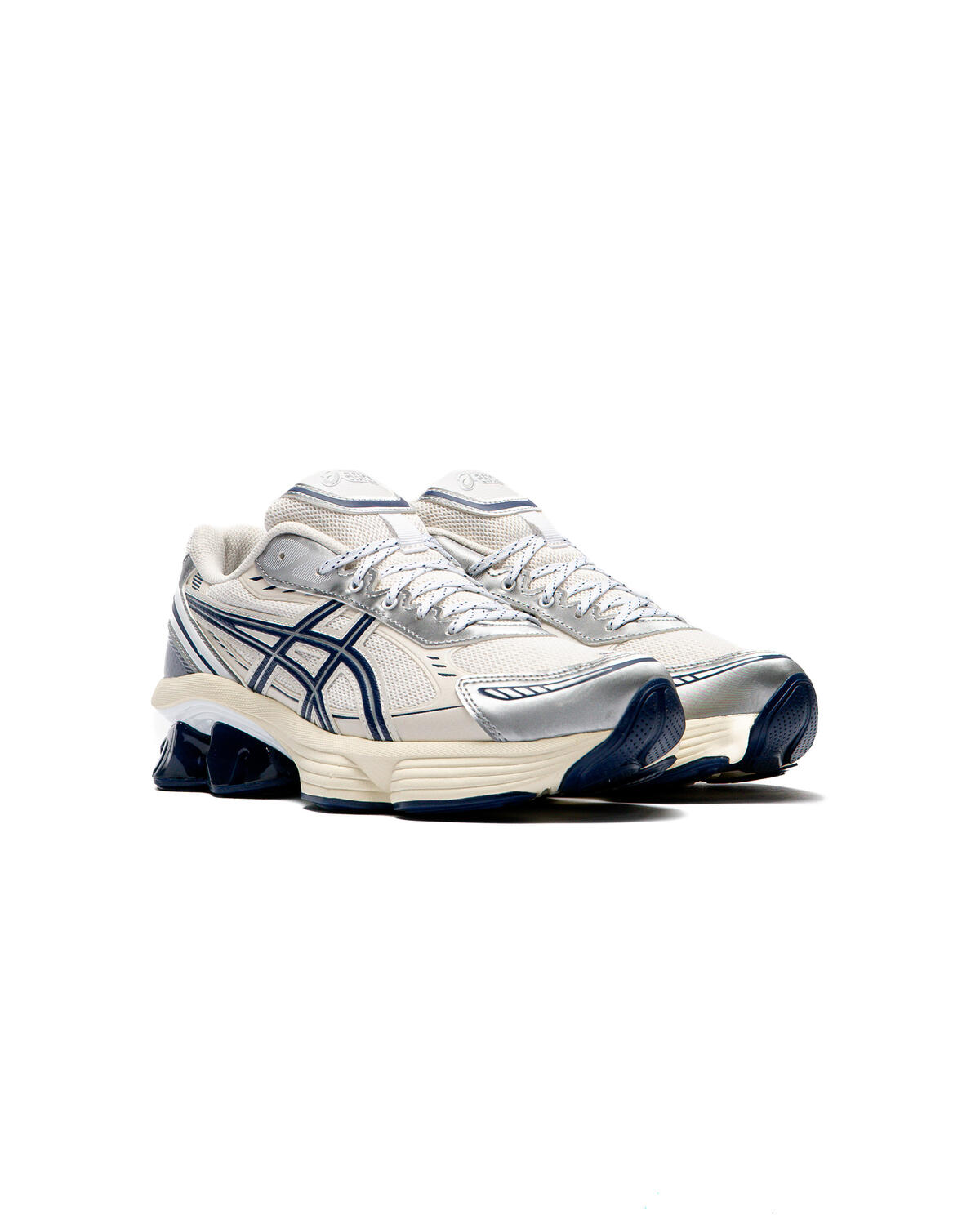 Asics Gel-Kinetic Fluent Shoe White / Independence Blue - Image 10
