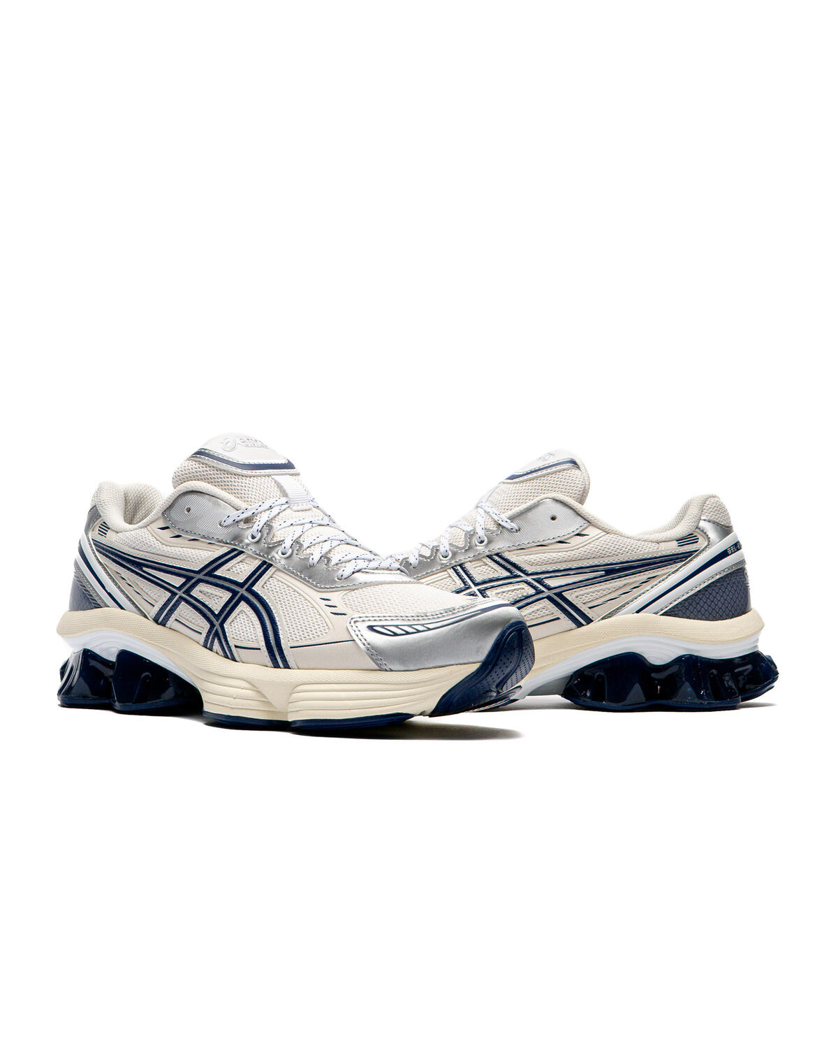 Asics Gel-Kinetic Fluent Shoe White / Independence Blue - Image 12