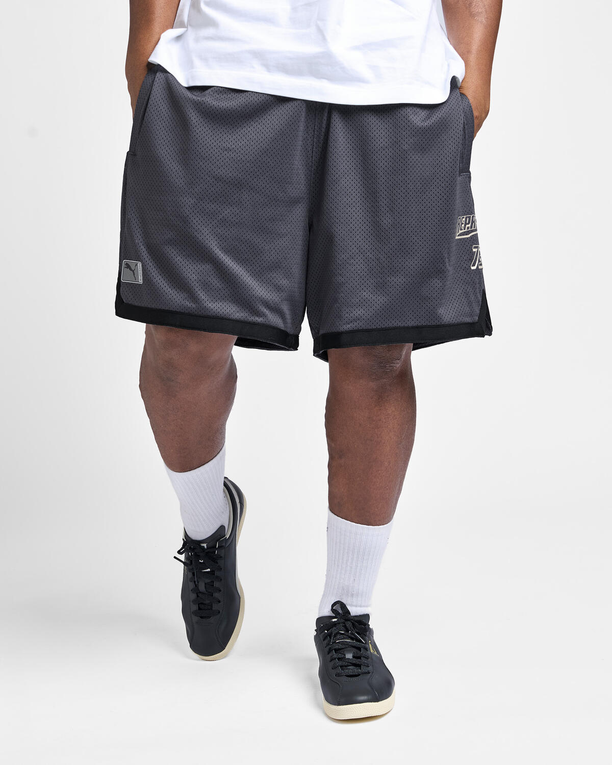 Puma x Represent Short II Galactic Gray - Image 6