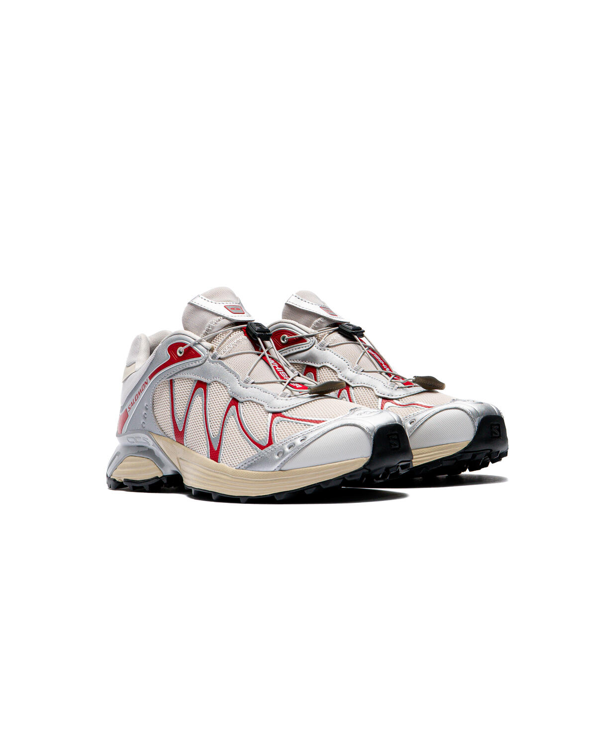 Salomon XT-Whisper Shoes - Almond Milk / FTW Silver / Lava Falls (Women's) - Image 22