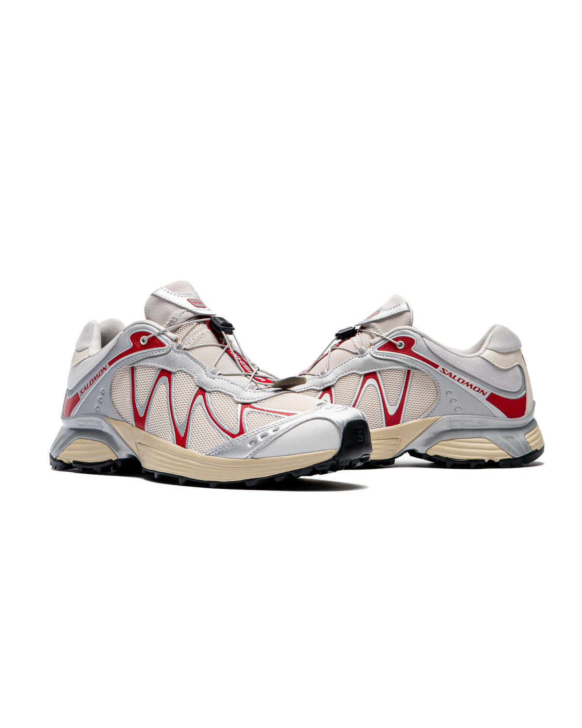 Salomon XT-Whisper Shoes - Almond Milk / FTW Silver / Lava Falls (Women's) - Image 24