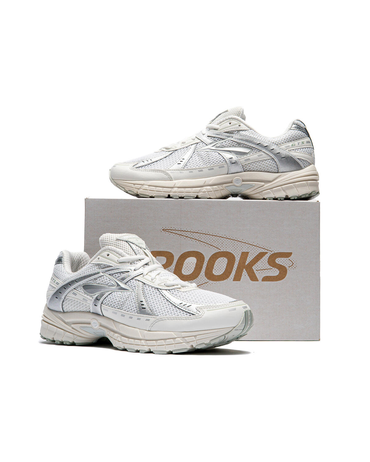 Brooks Adrenaline GTS 10 'White/Coconut Milk' - Image 14