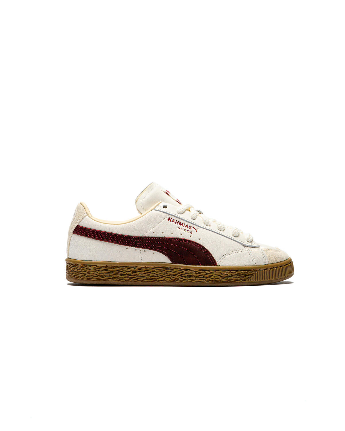 Puma x Nahmias Suede Vintage 'Warm White/Archive Gold/For All Time Red' - Image 28
