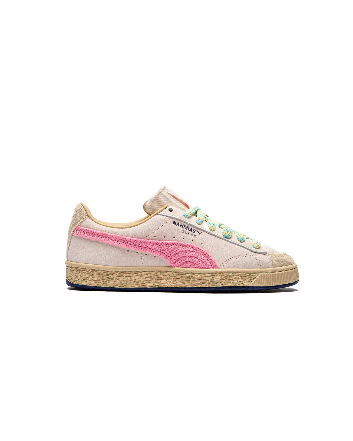 Puma x Nahmias Suede Crochet 'Jasmine Flower/Pink Pixel/Canvas' - Image 26