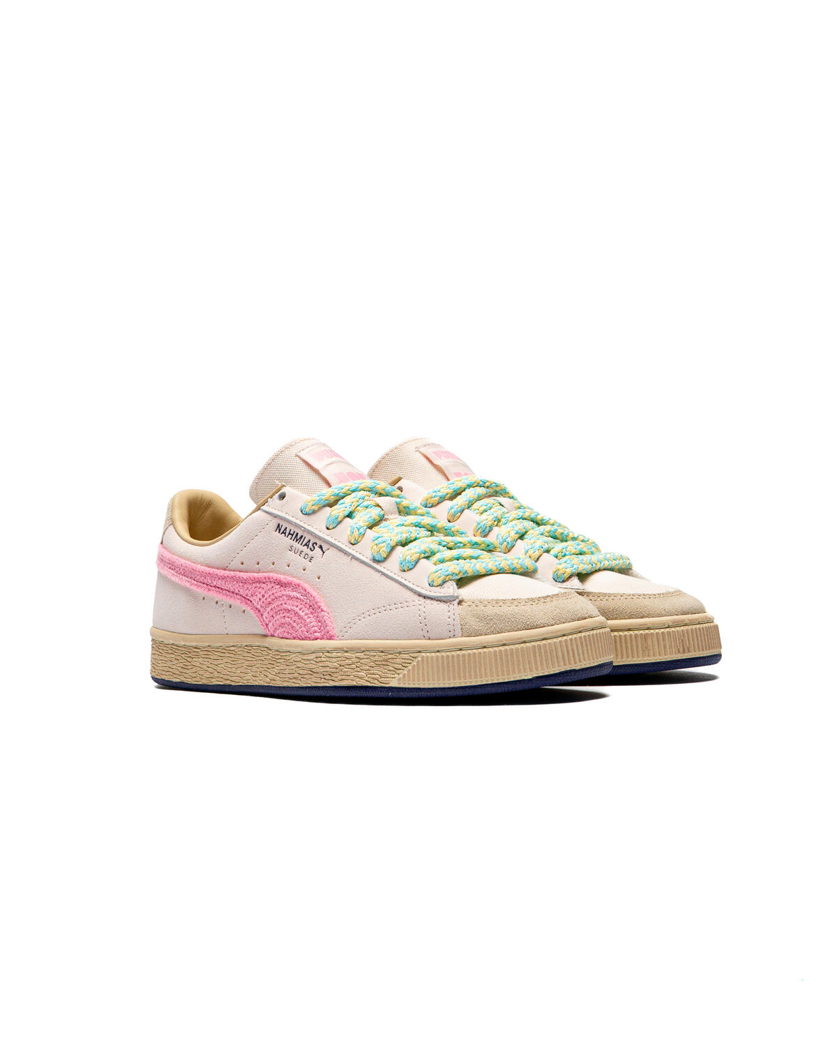 Puma x Nahmias Suede Crochet 'Jasmine Flower/Pink Pixel/Canvas' - Image 27