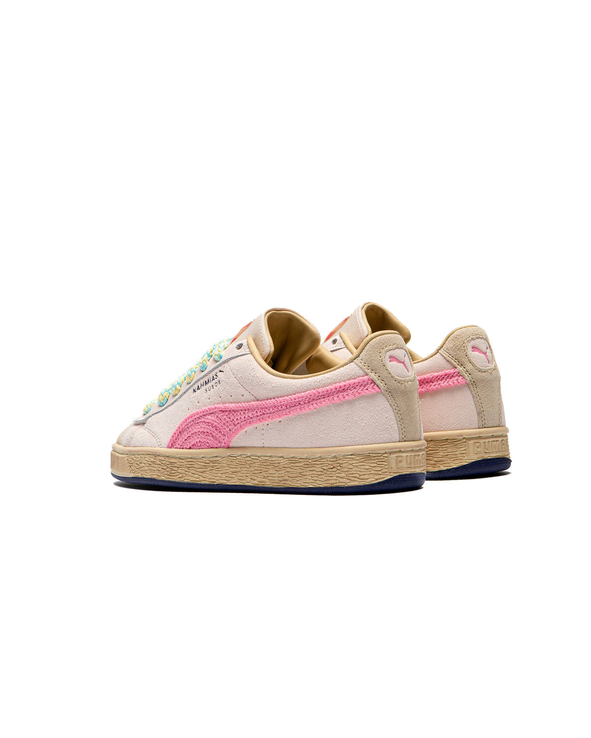 Puma x Nahmias Suede Crochet 'Jasmine Flower/Pink Pixel/Canvas' - Image 28