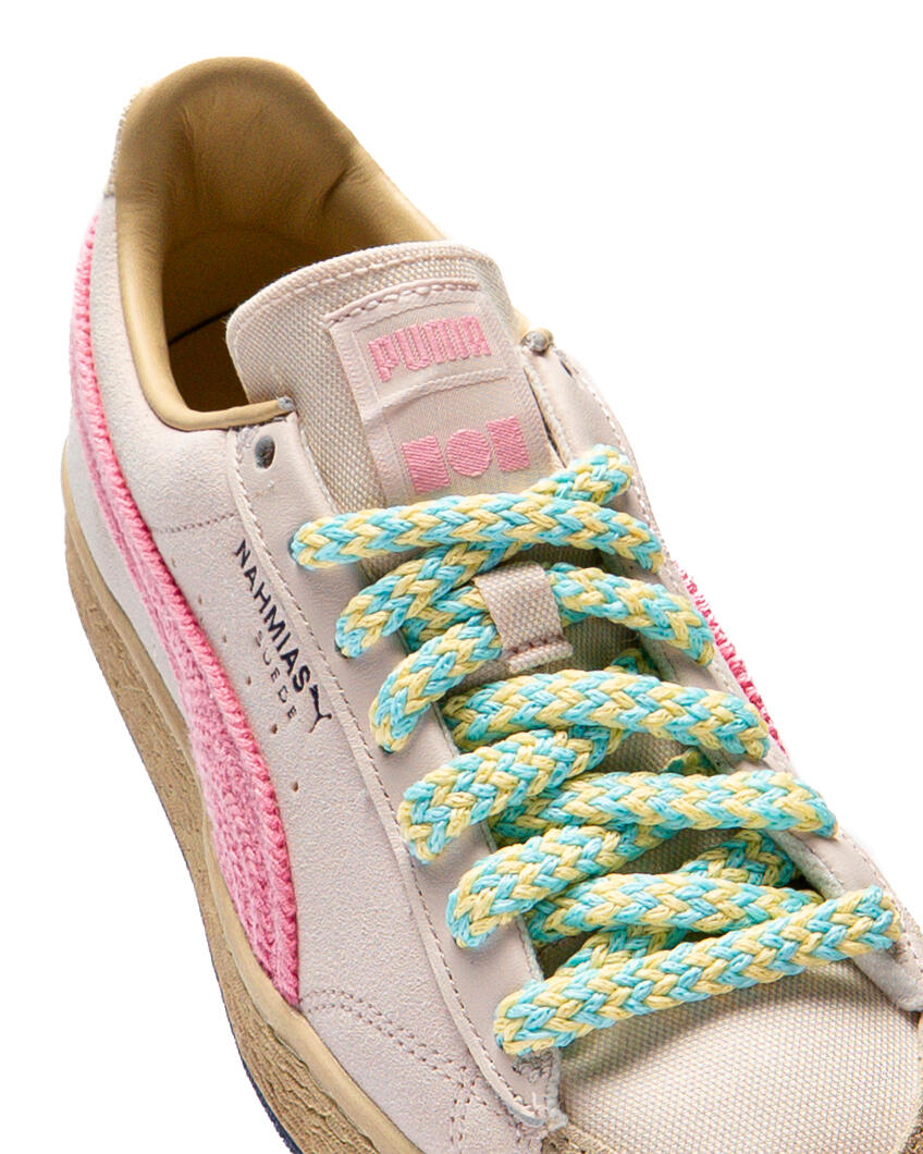 Puma x Nahmias Suede Crochet 'Jasmine Flower/Pink Pixel/Canvas' - Image 31