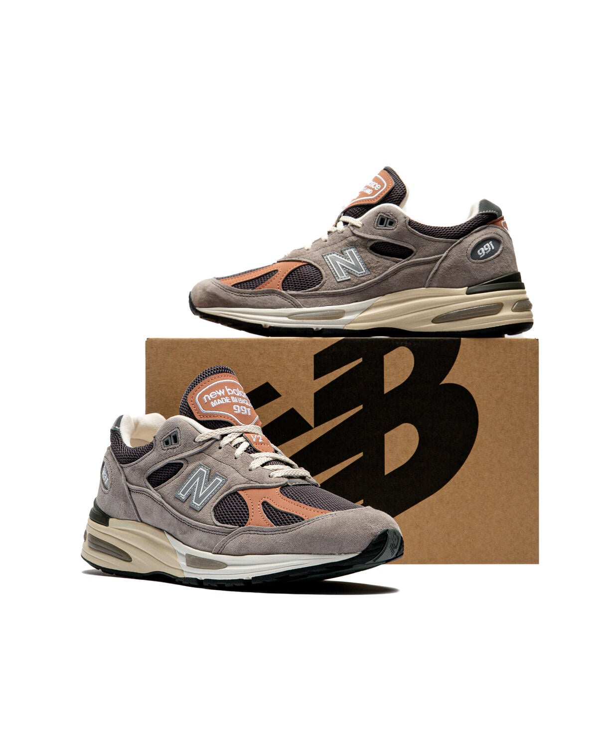 New Balance 991v2 Elephant Skin Cork - Image 54
