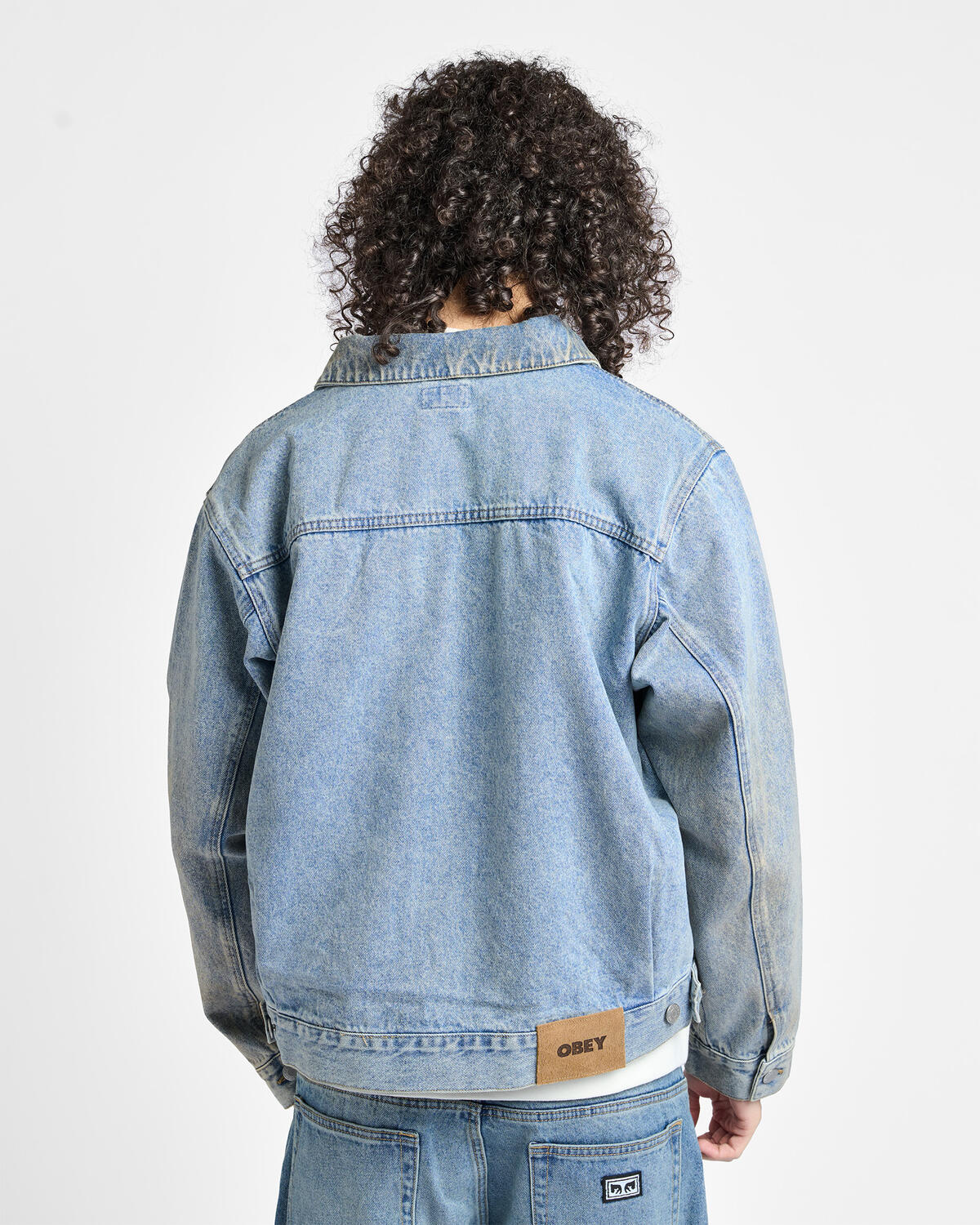 Obey Base Trucker Jacket - Image 6