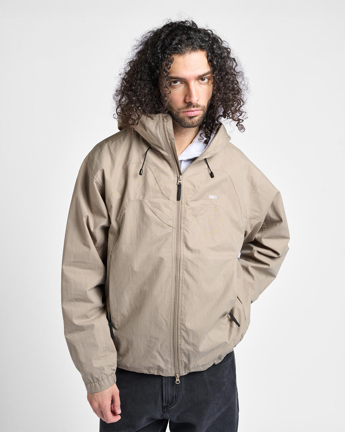 Obey Sota Shell Jacket - Image 4
