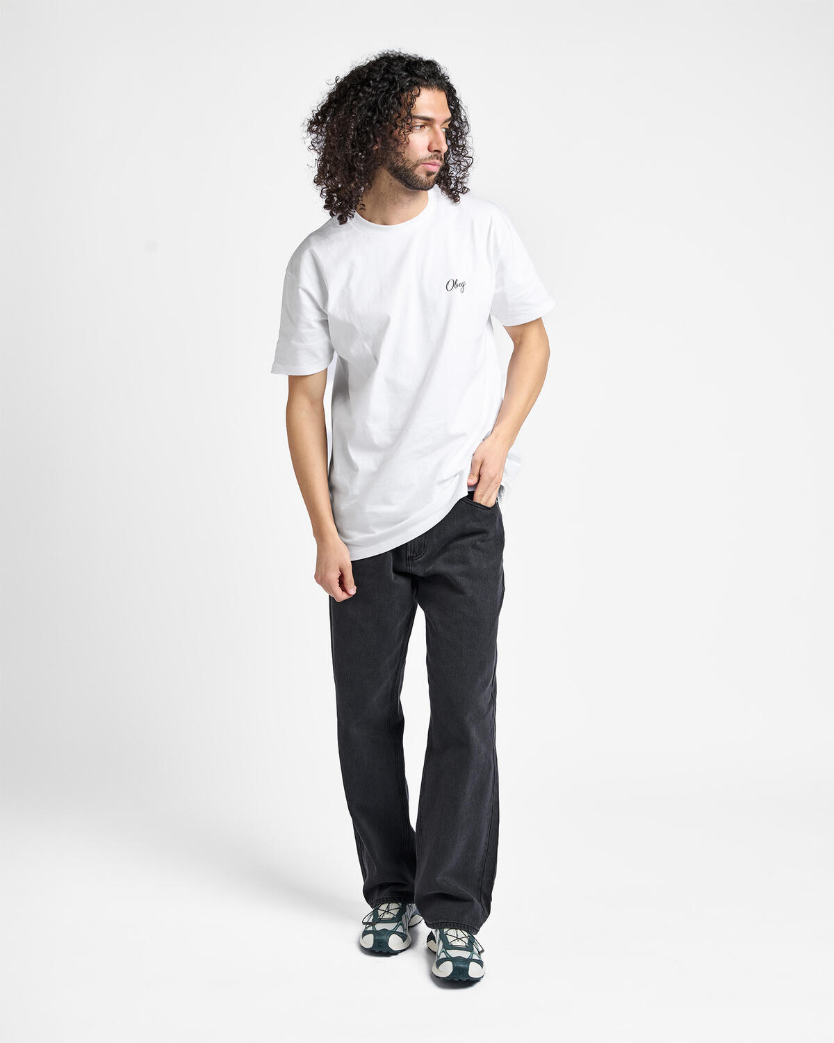 Obey Paper Rose Tee - Image 3