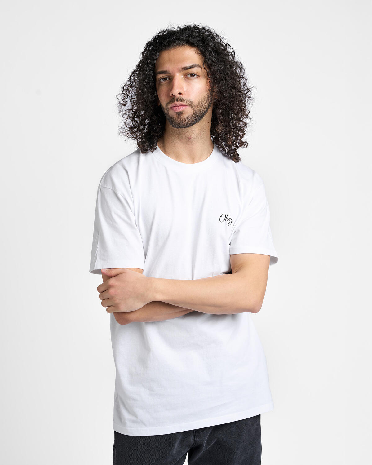 Obey Paper Rose Tee - Image 4