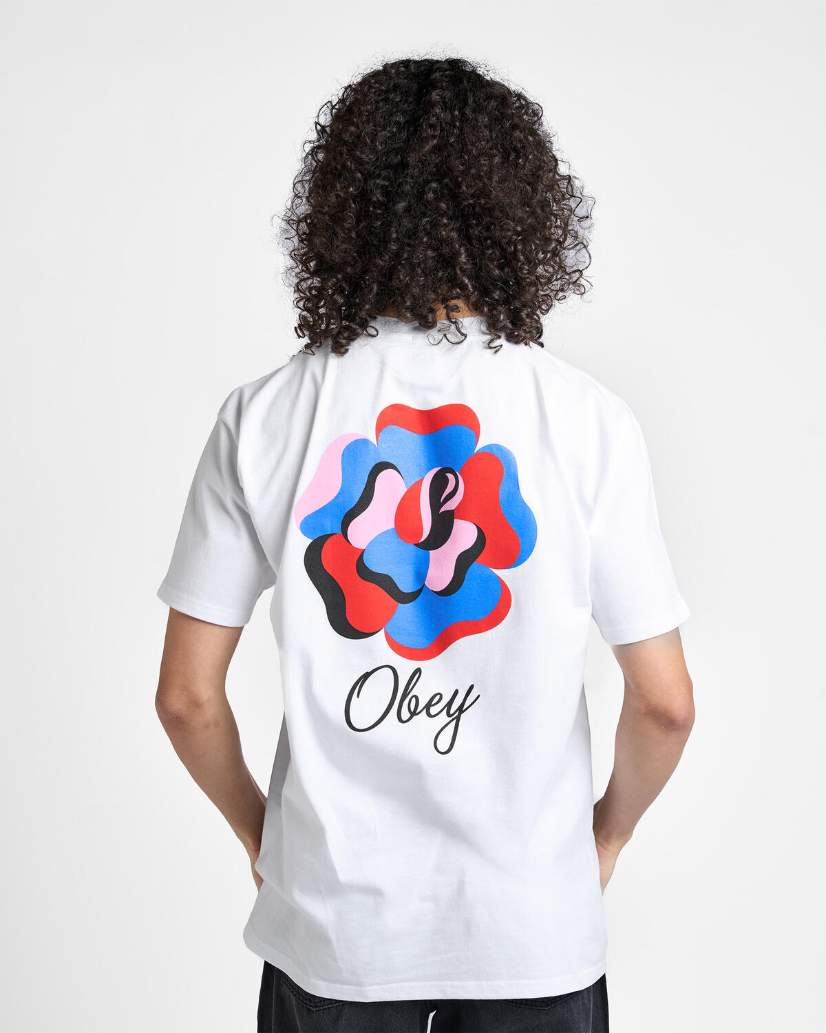 Obey Paper Rose Tee - Image 6