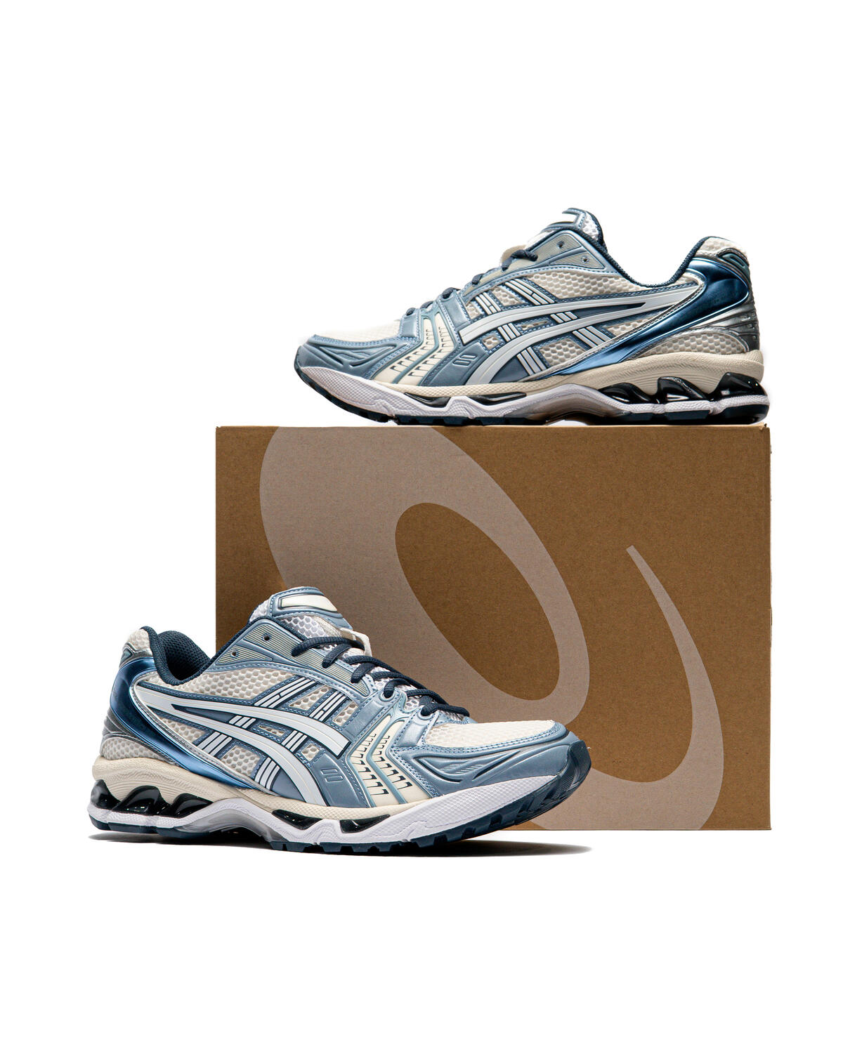 Asics Gel-Kayano 'Cream Raw Indigo' - Image 44