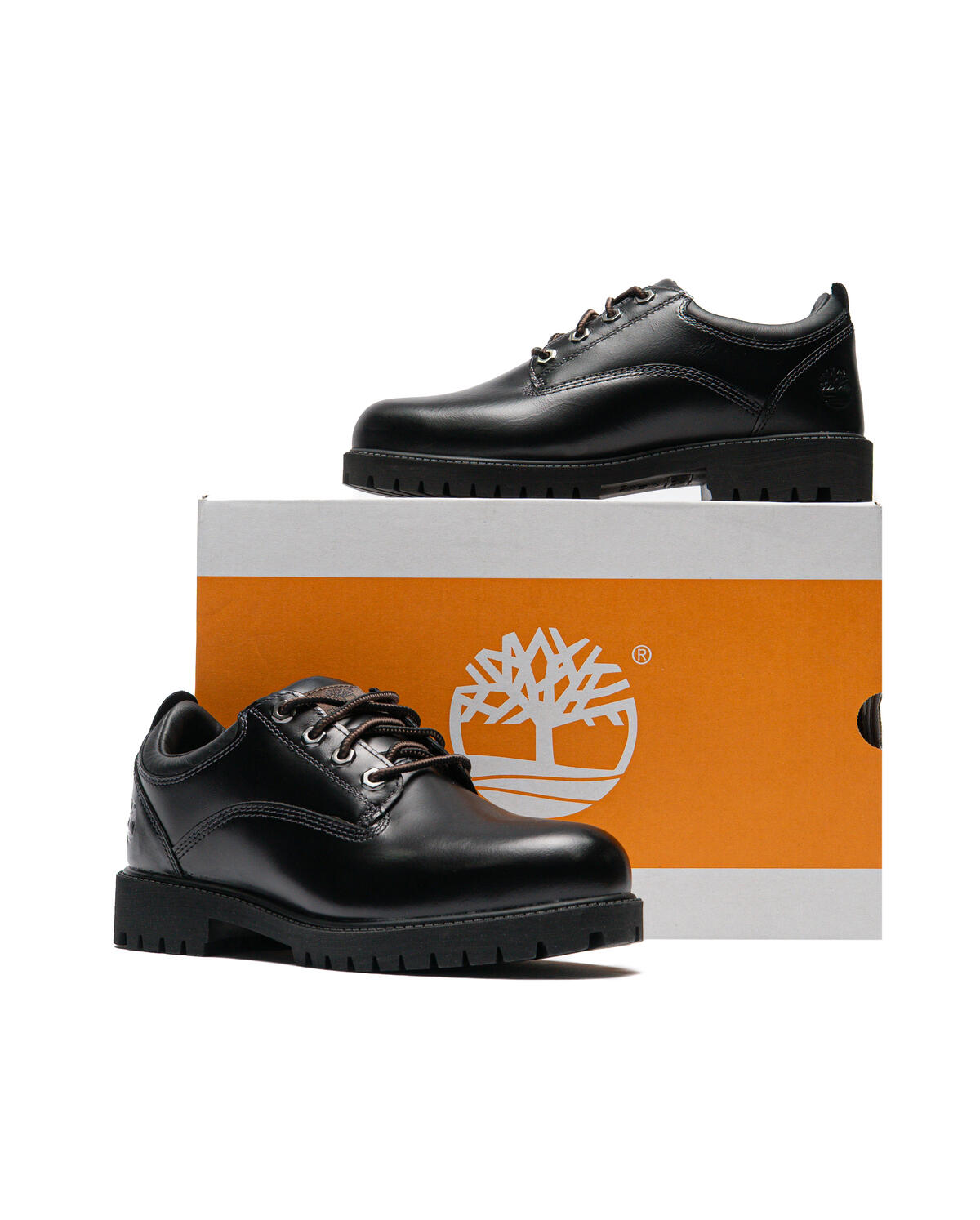 Timberland Heritage Lace Up Shoes Black - Image 6