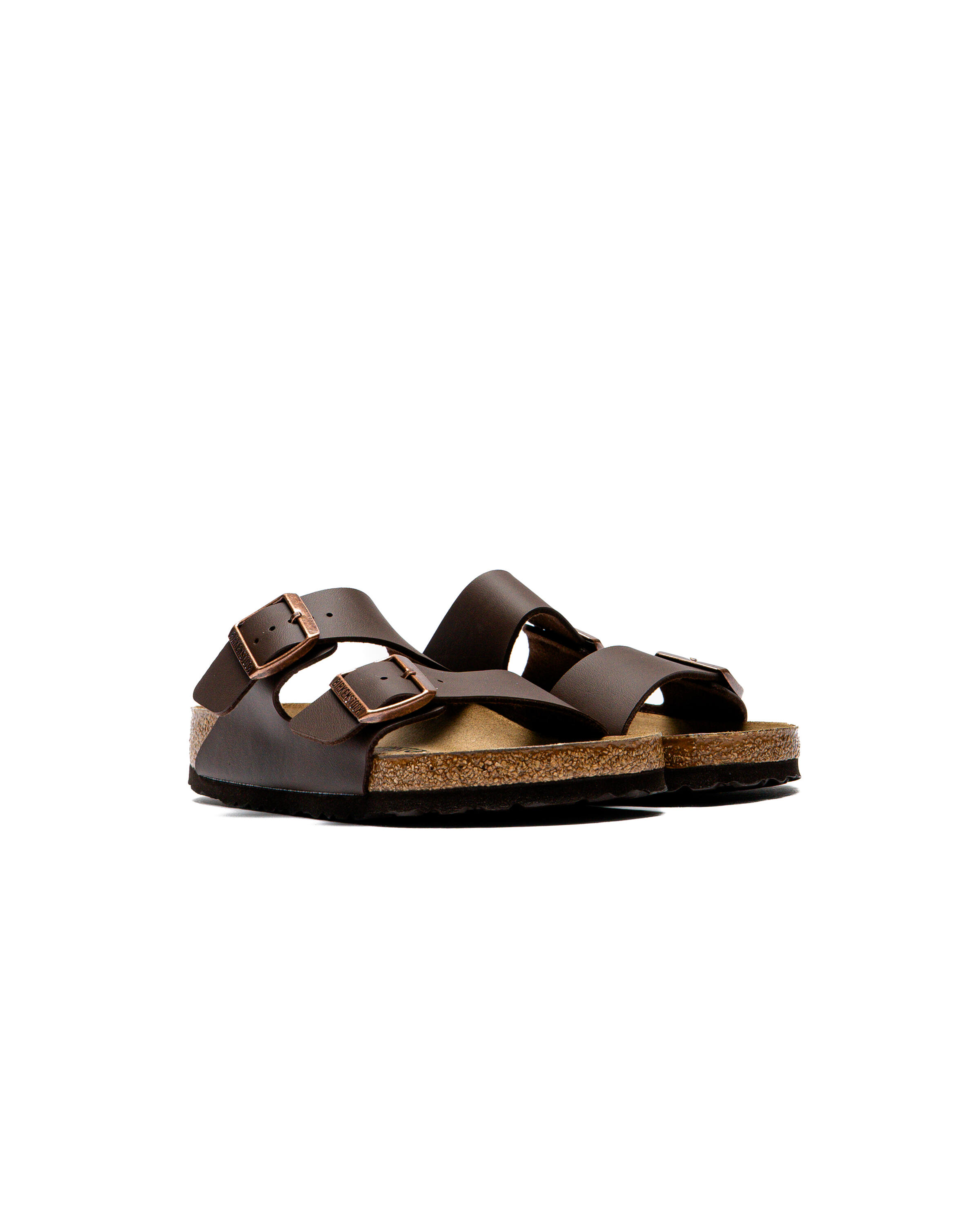 Birkenstock Arizona Sandals Dark Brown Birko-Flor Birkenstock New w/ Box Arizona Dark Brown Birko-Flor Narrow  main image 3