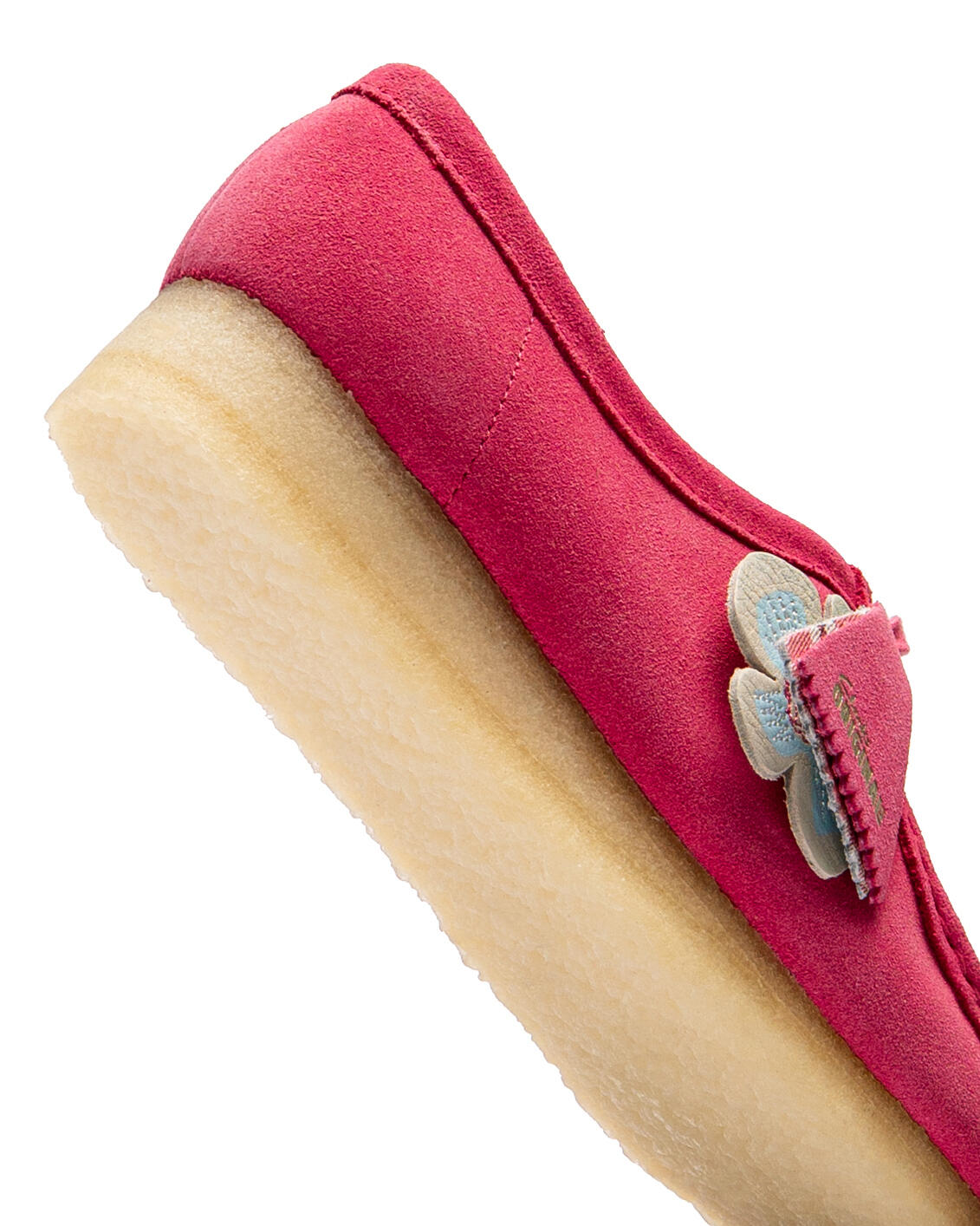 Clarks Wallabee Shoes Pink (Women's) - Image 7