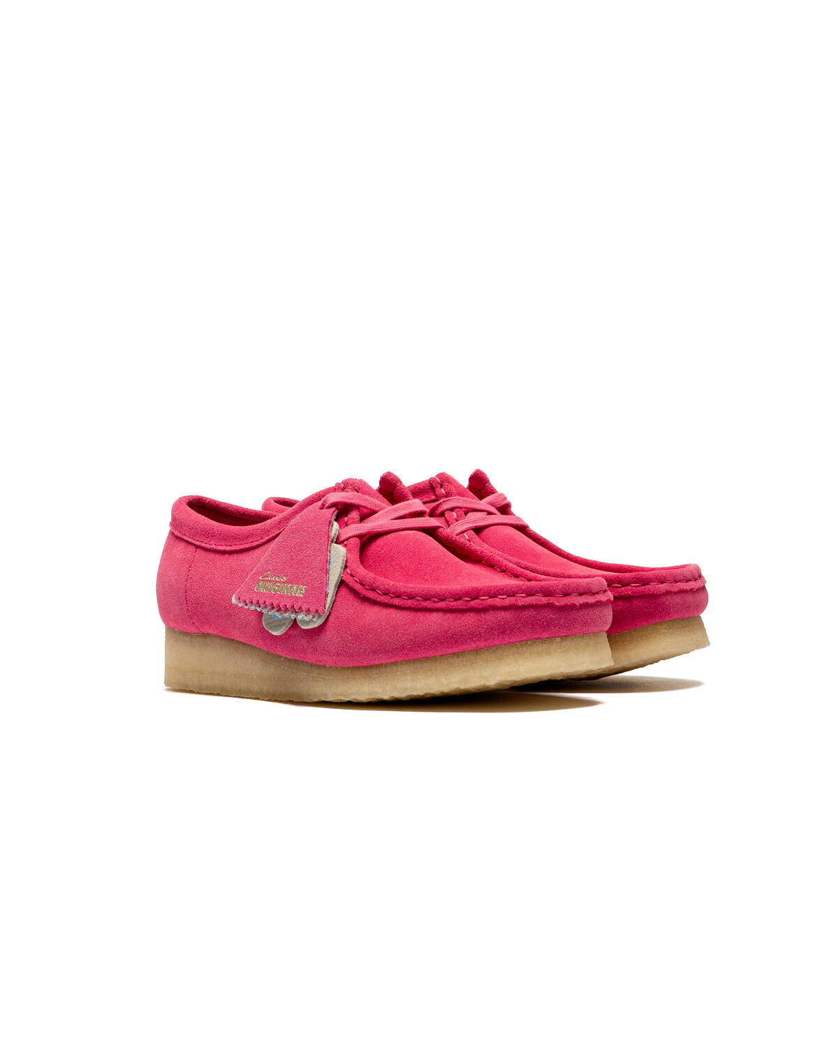 Clarks Wallabee Shoes Pink (Women's) - Image 3