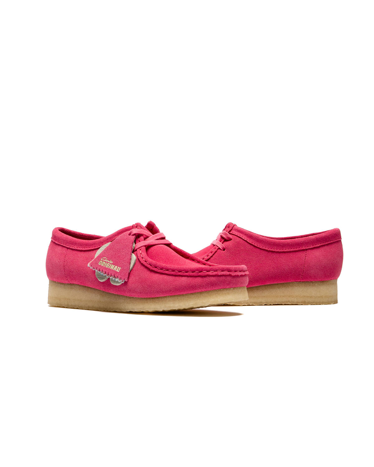 Clarks Wallabee Shoes Pink (Women's) - Image 5
