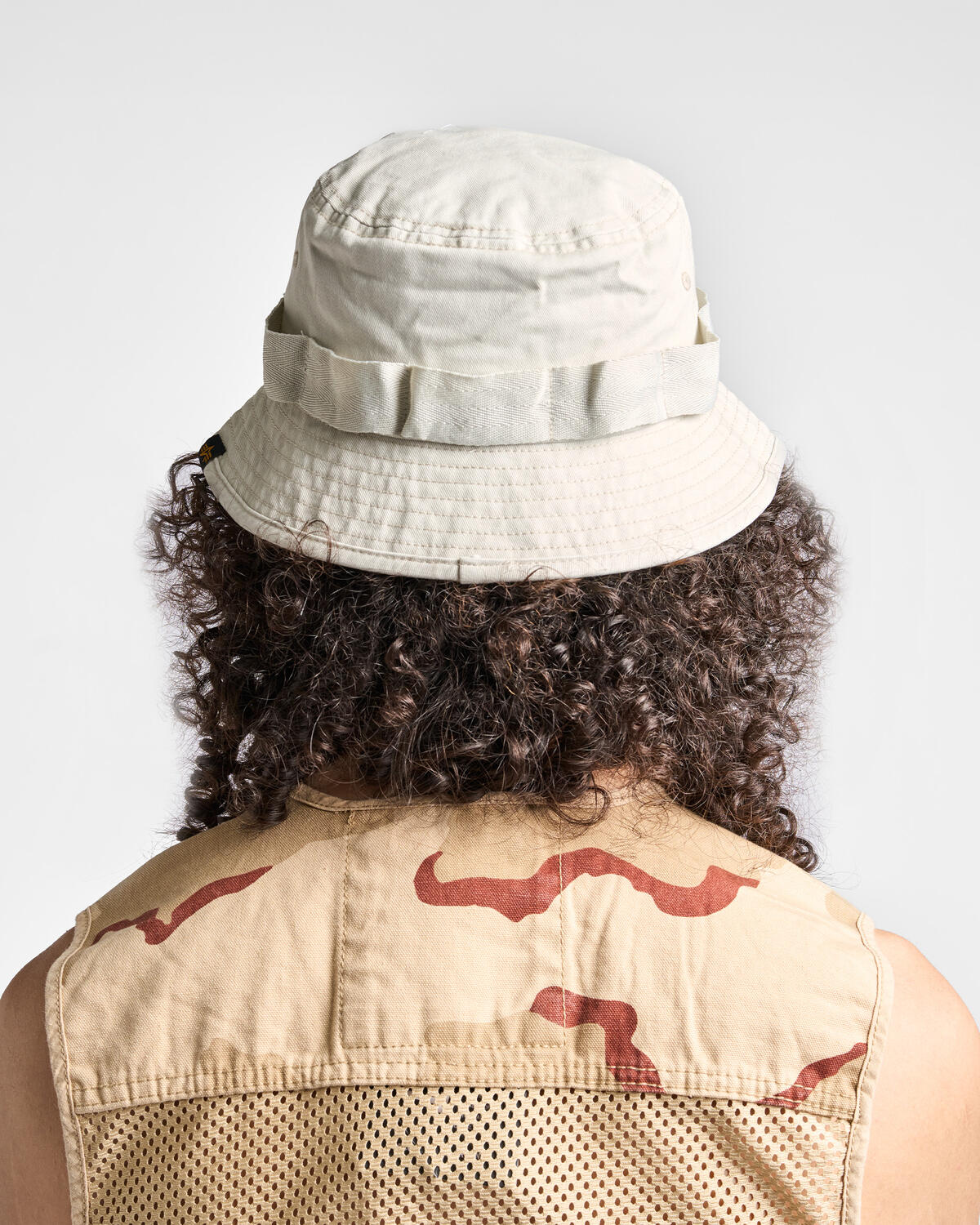 Alpha Industries Washed Out Bucket Hat - Image 5