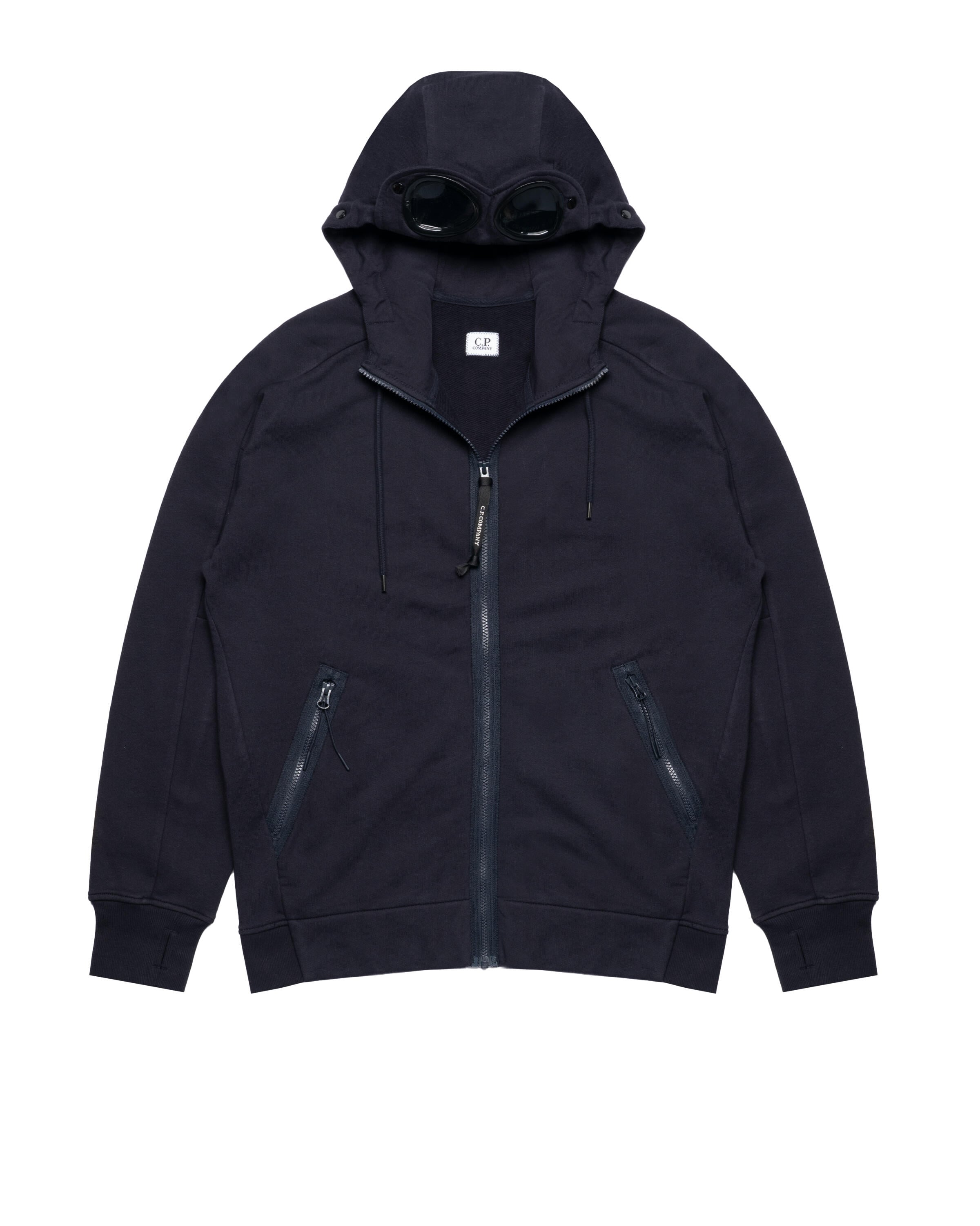 C.P. Company DIAGONAL RAISED FLEECE GOGGLE SWEATSHIRT